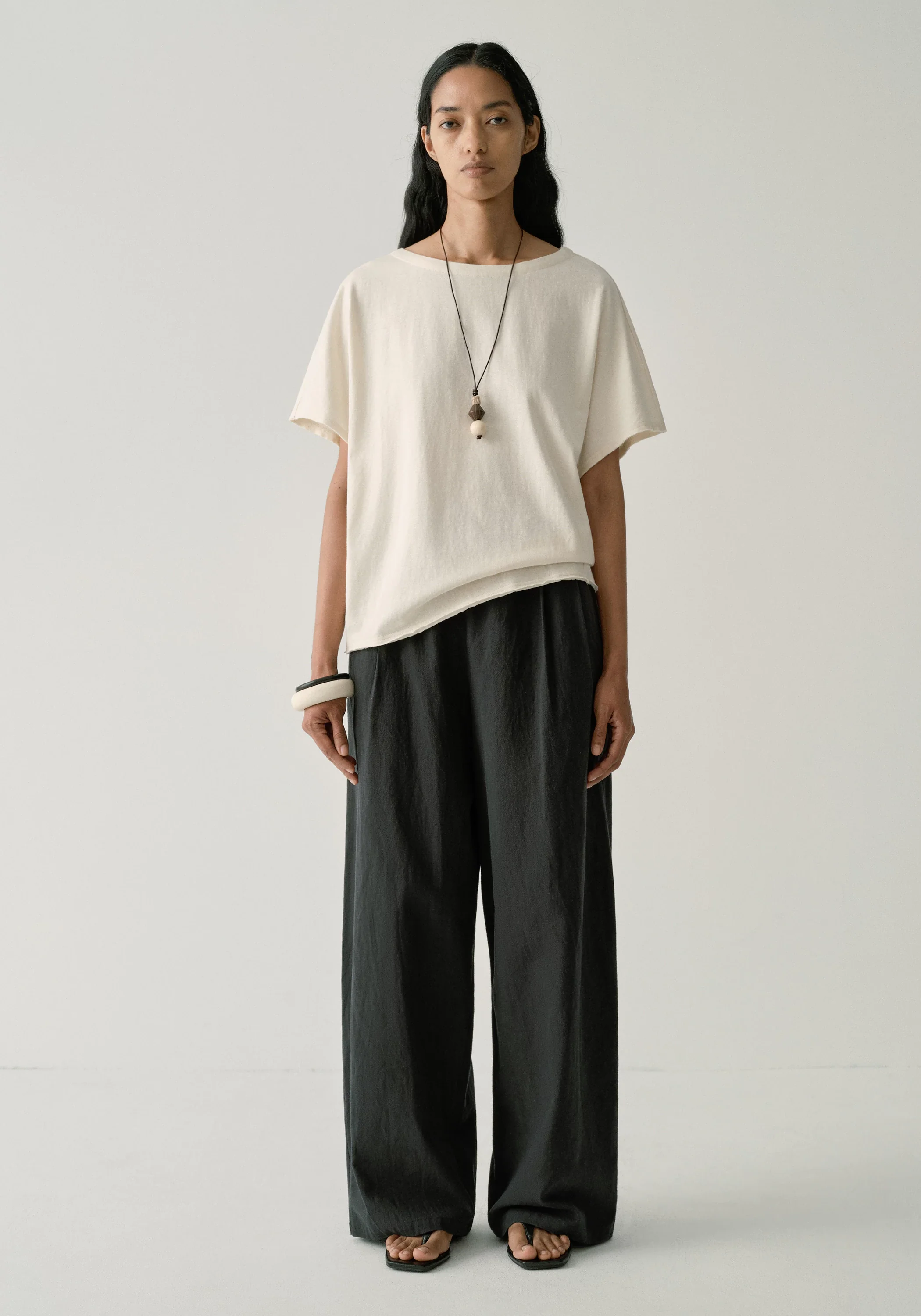 Cotton-hemp T-shirt - Image 18