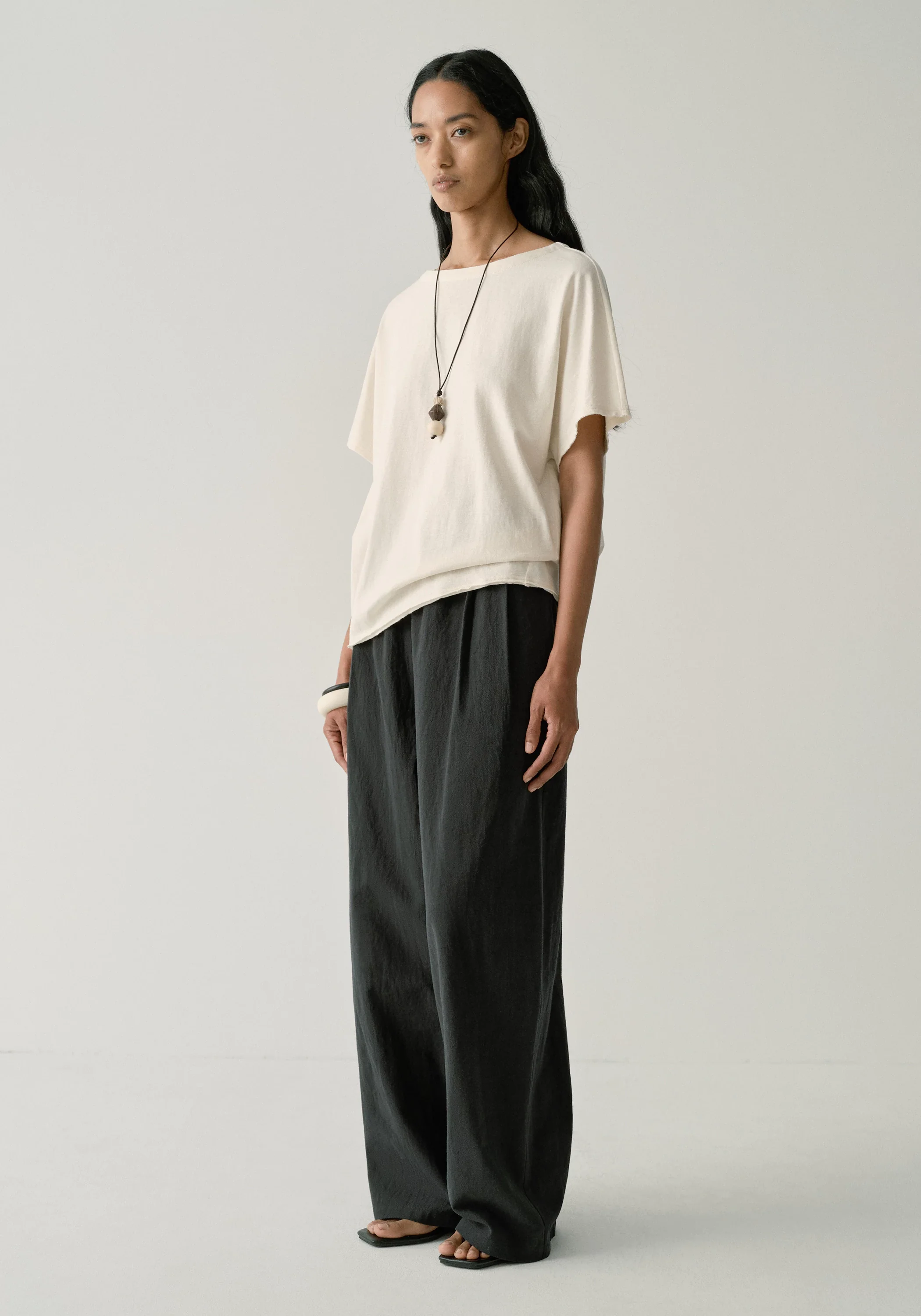 Cotton-hemp T-shirt - Image 19