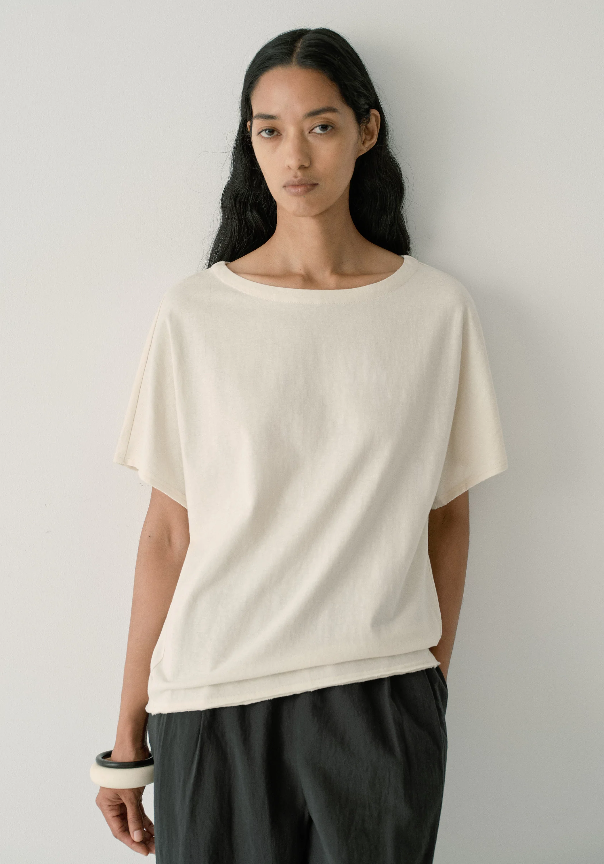 Cotton-hemp T-shirt - Image 21
