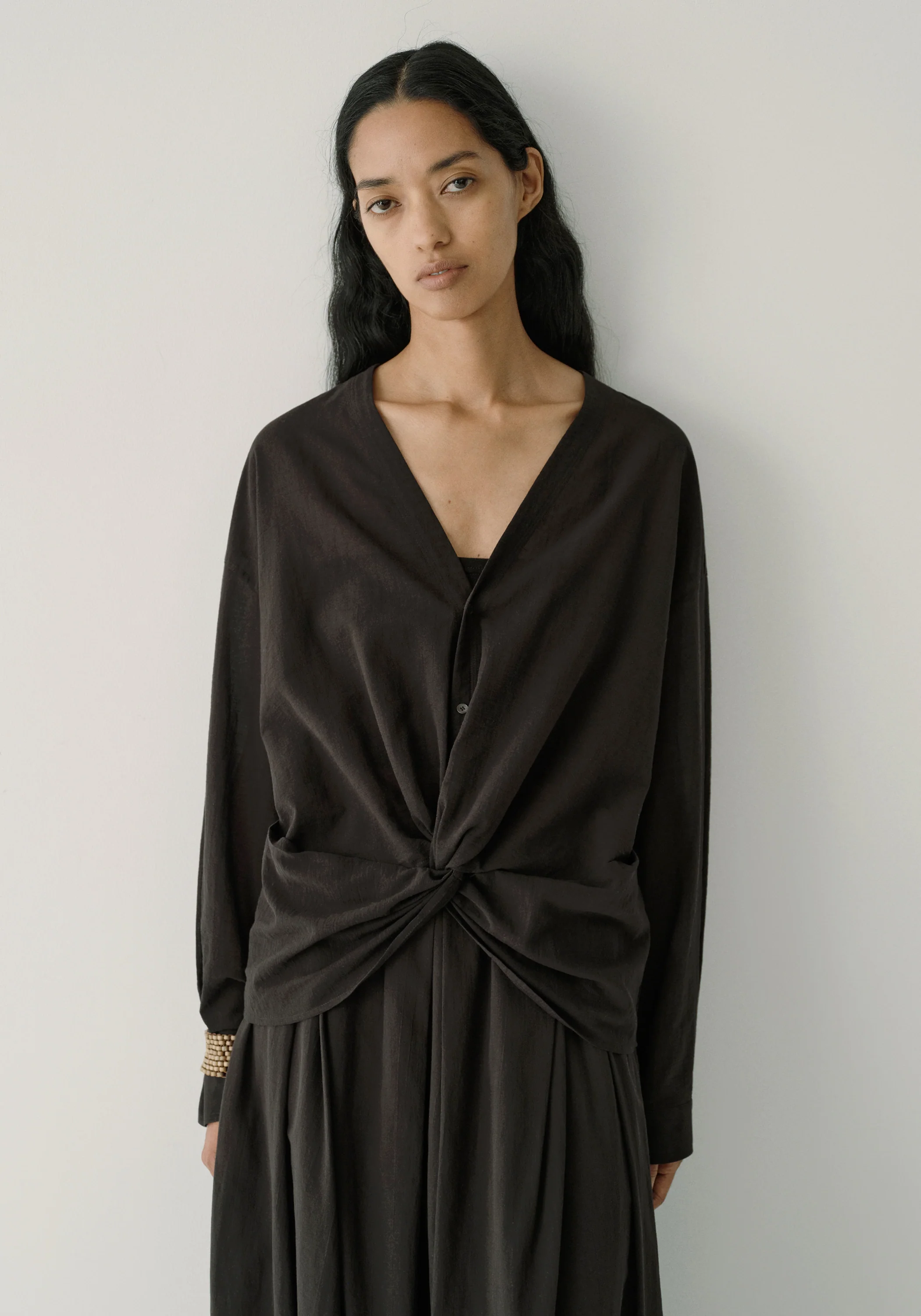 Semi-sheer Cotton Shirt - Image 12