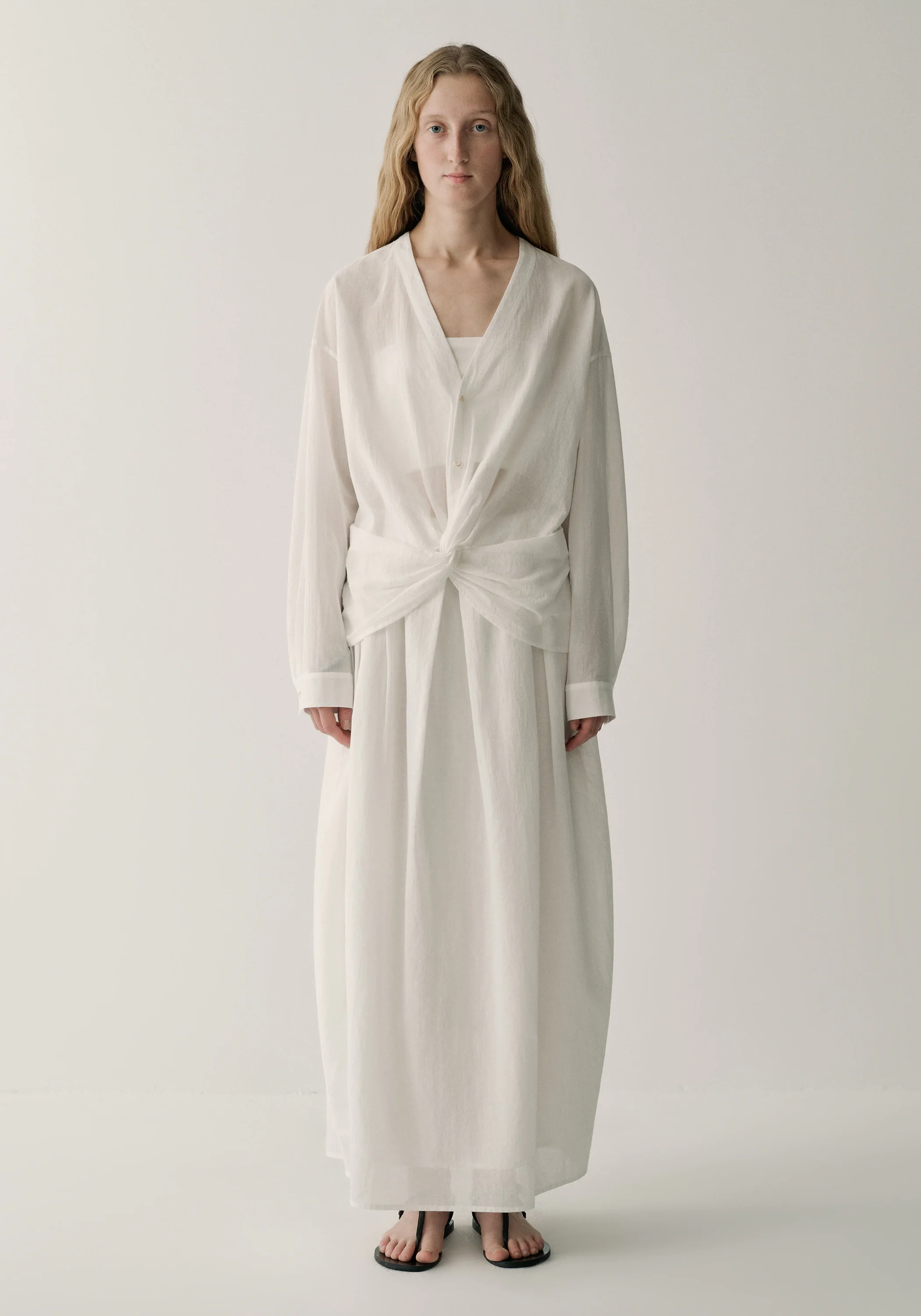 Semi-sheer Cotton Shirt - Image 3