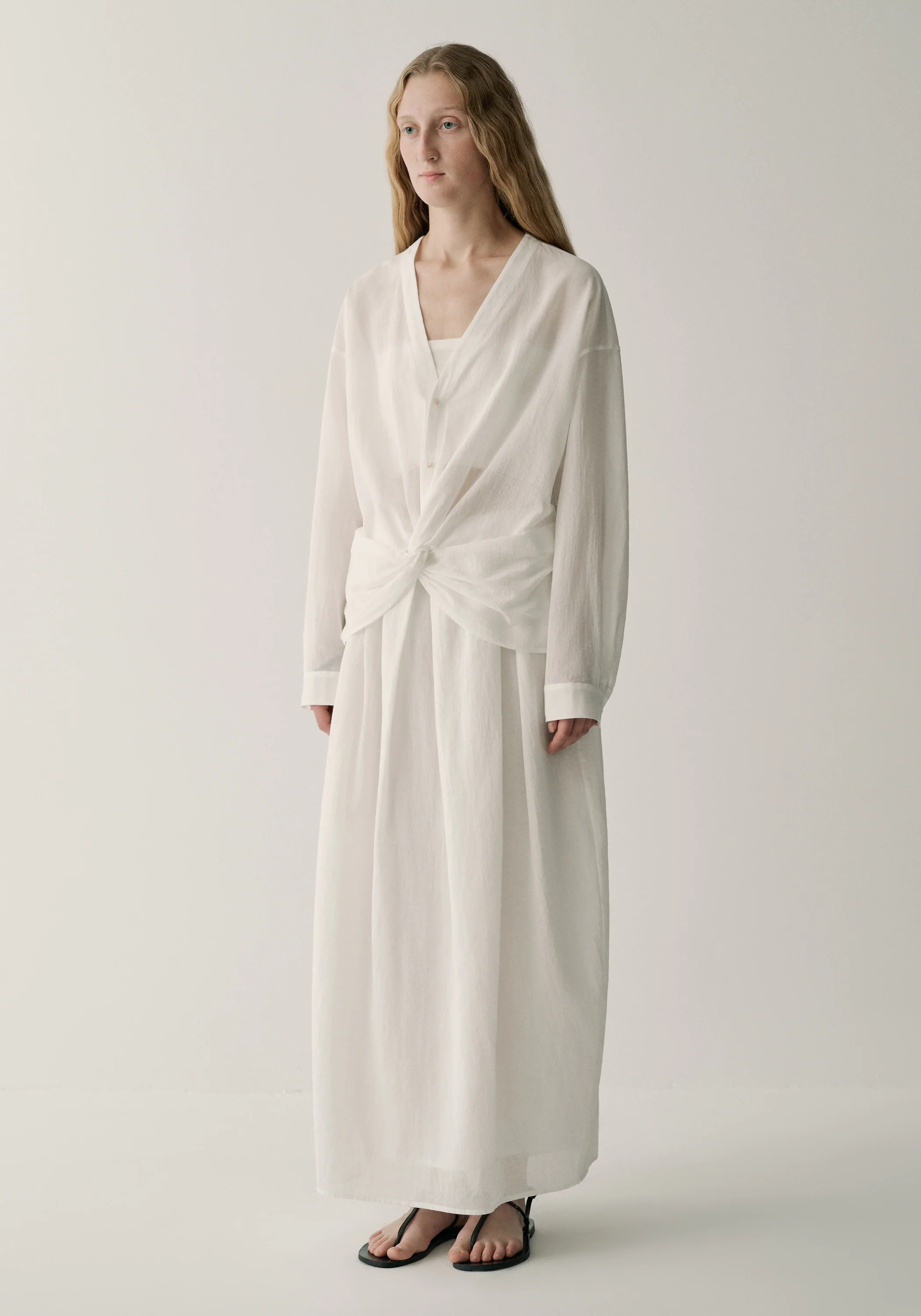Semi-sheer Cotton Shirt - Image 4