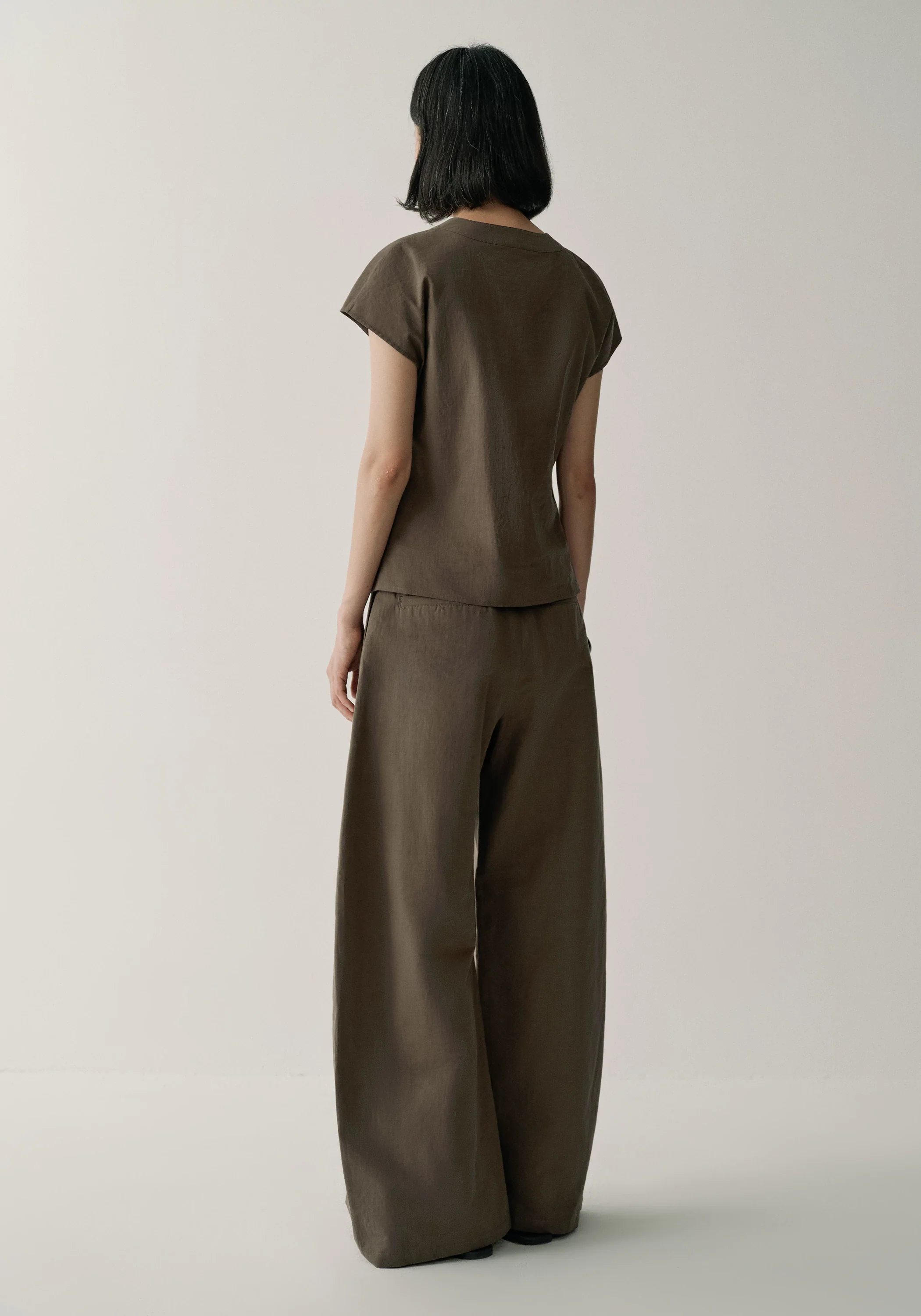 Asymmetric V-neck Top - Image 5