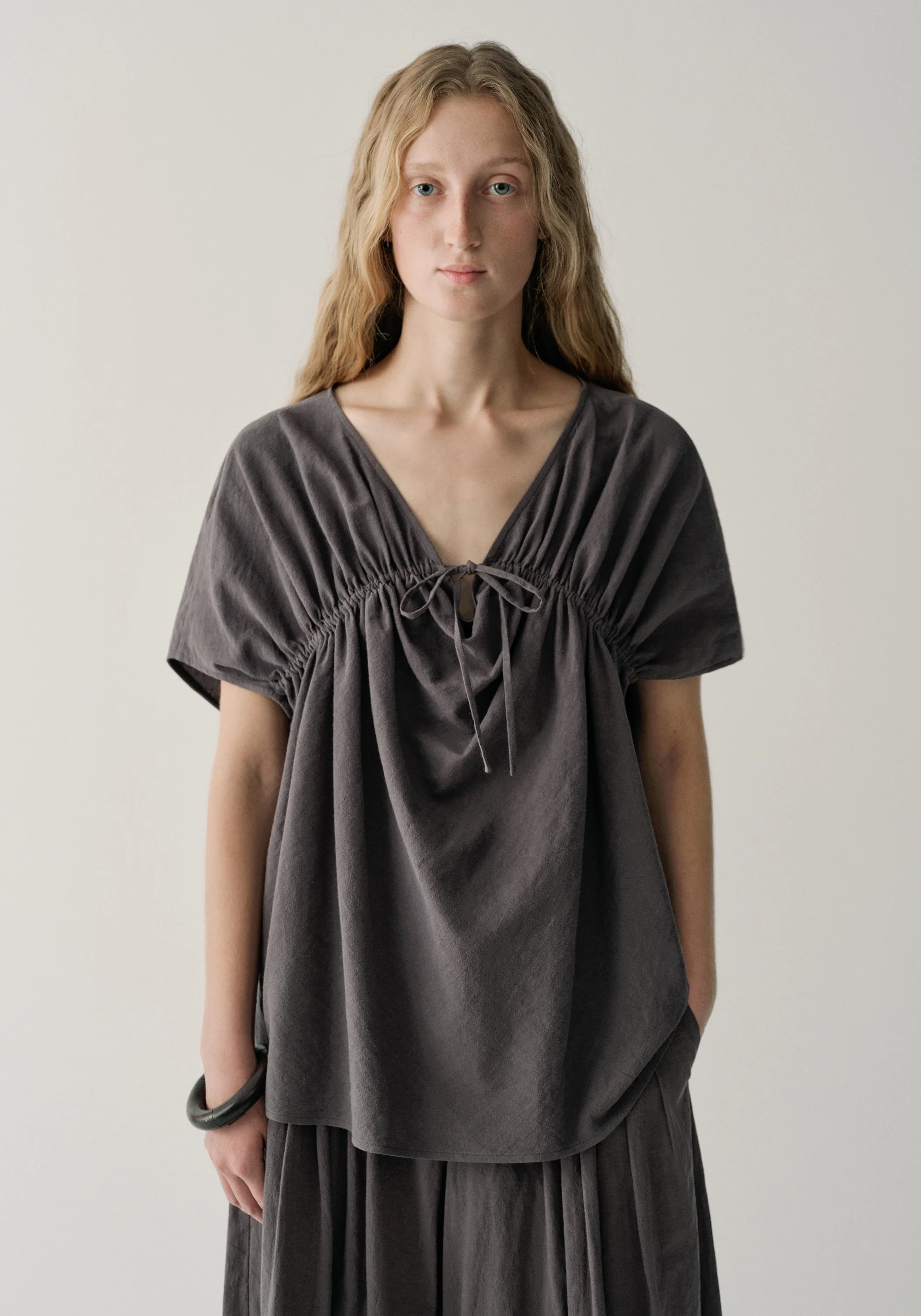 Two-way Drawsting Top