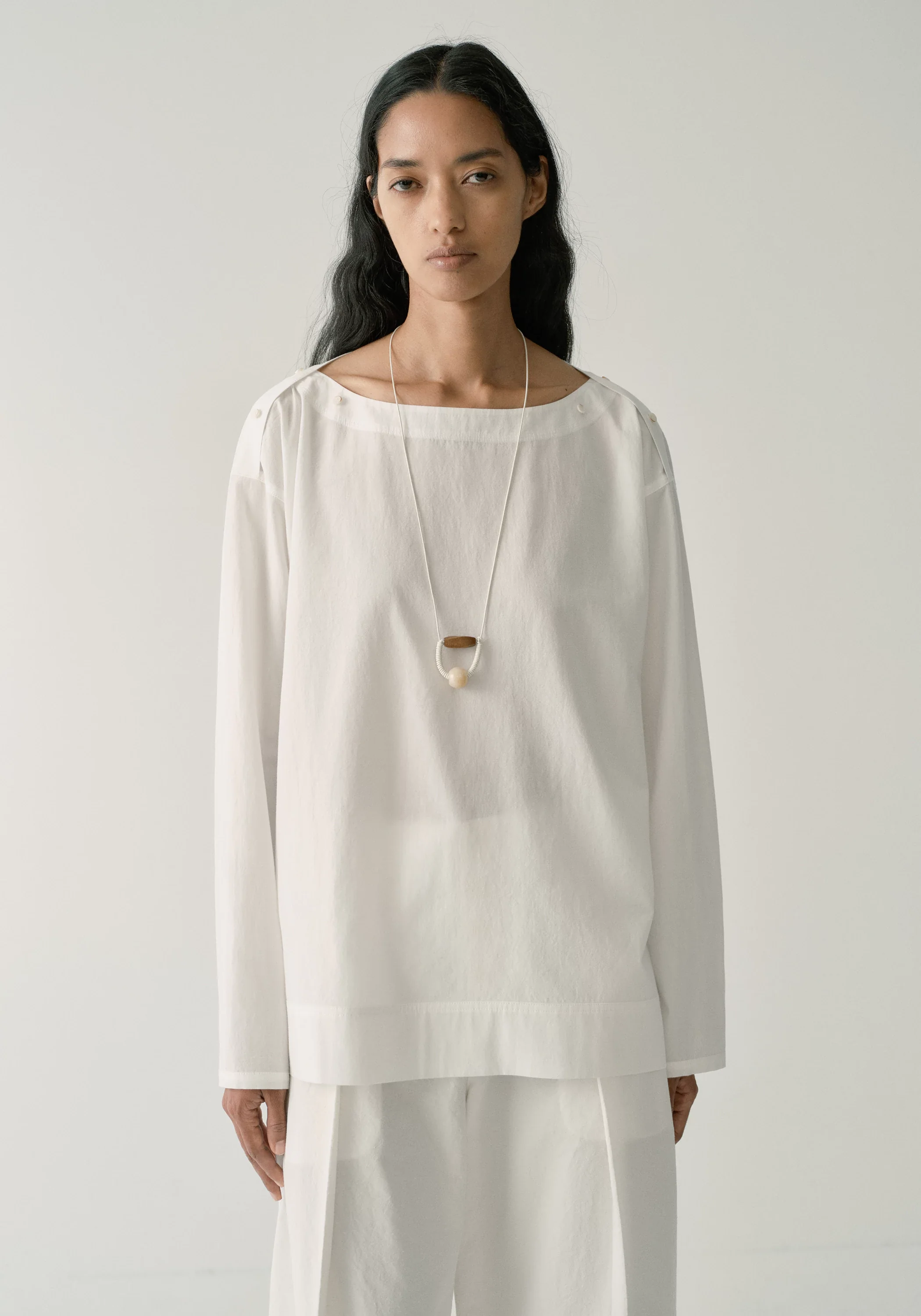 Buttoned-detail Top - Image 10