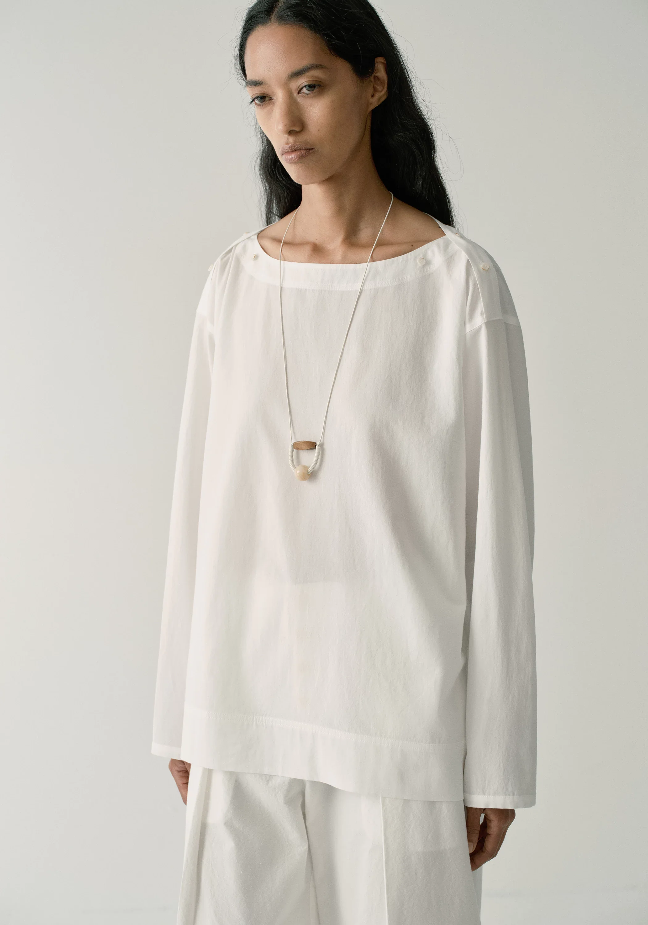 Buttoned-detail Top - Image 14