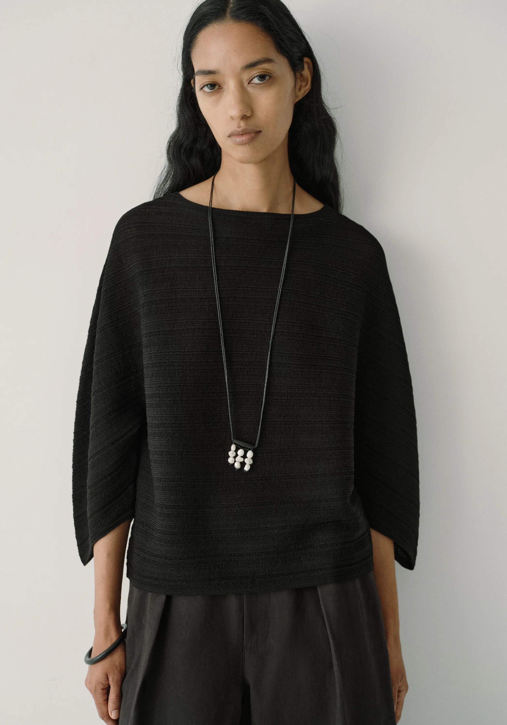 Merino Wool Ribbed Pullover - Image 13