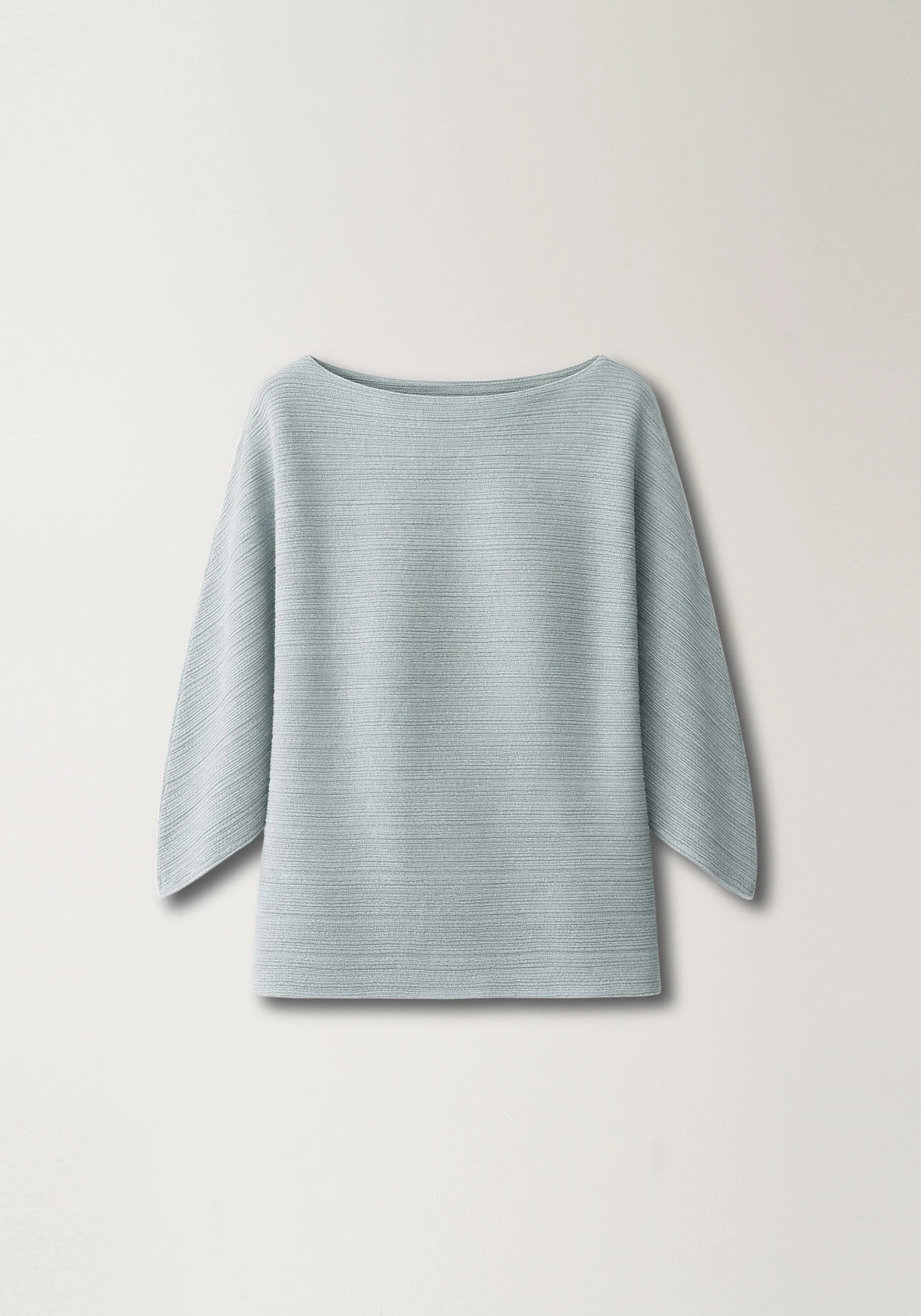 Merino Wool Ribbed Pullover - Image 2
