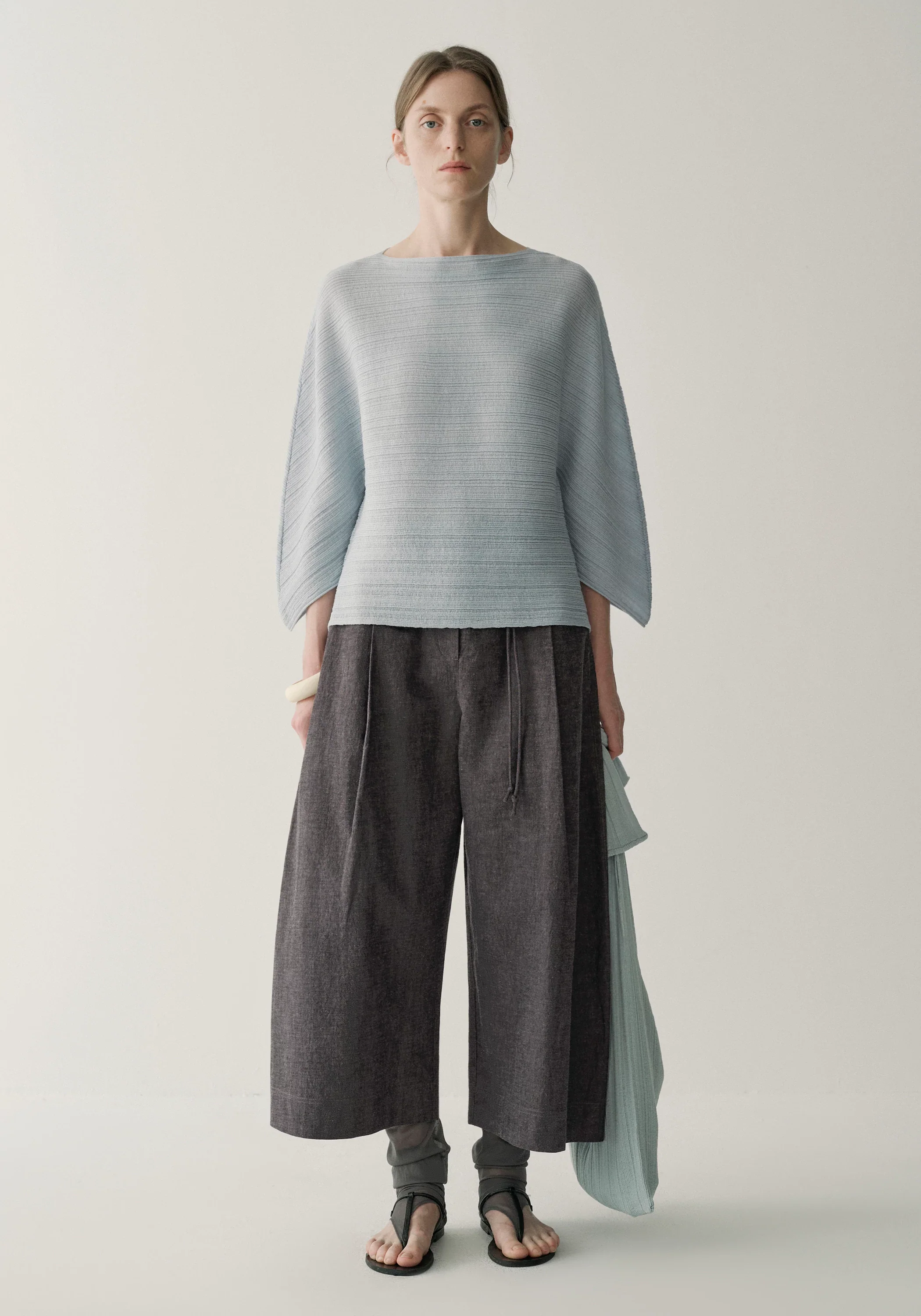 Merino Wool Ribbed Pullover - Image 3