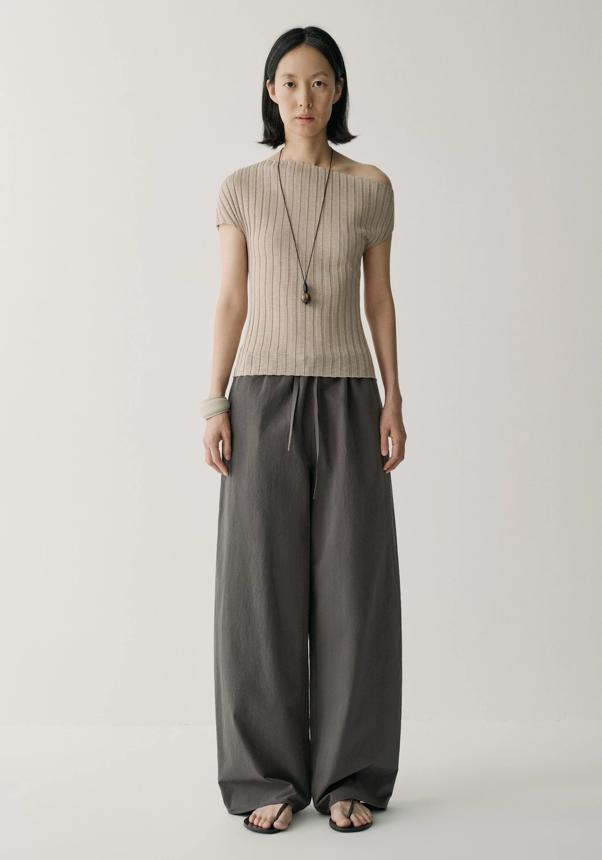 Ribbed Knit Top - Image 11