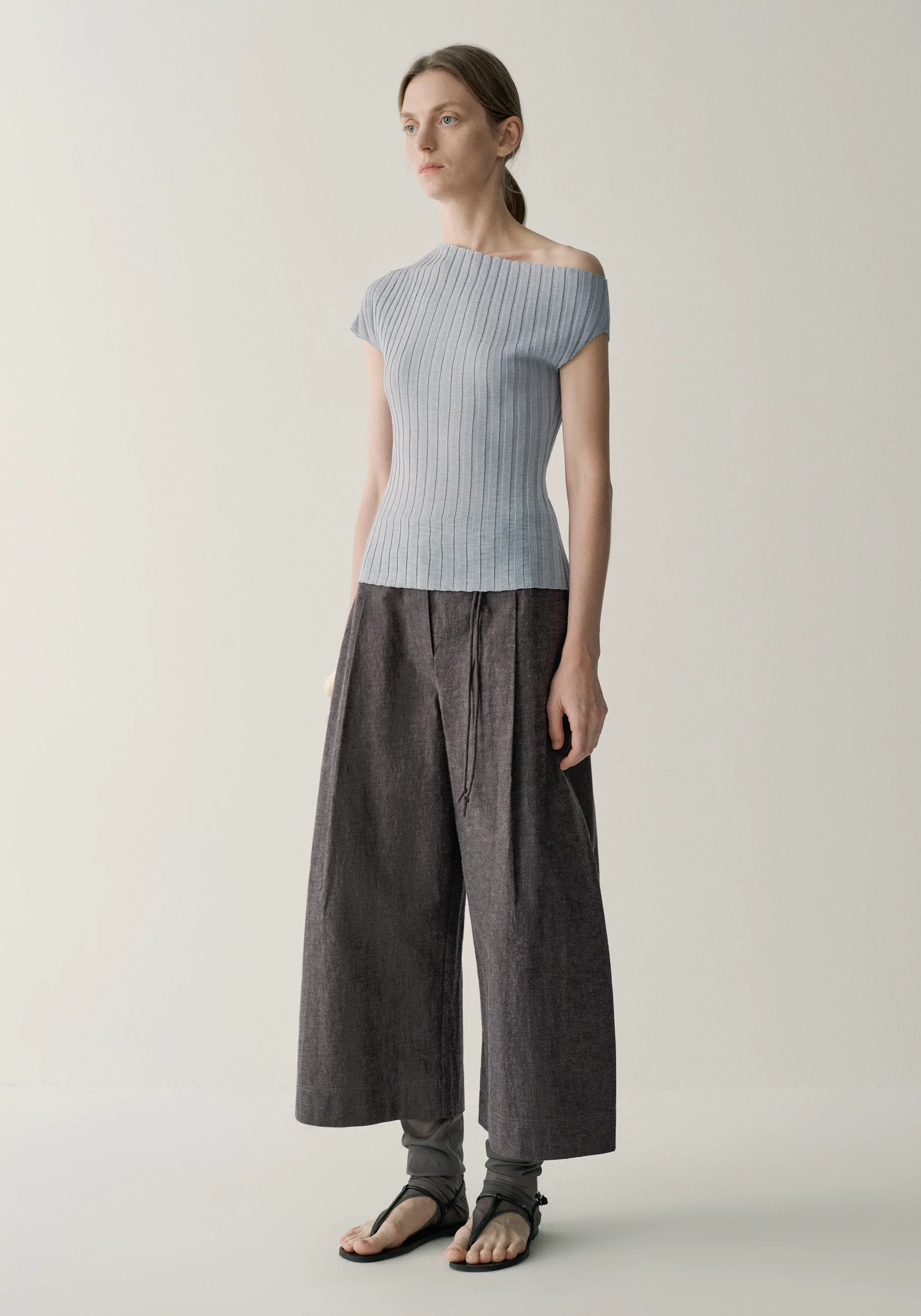 Ribbed Knit Top - Image 19