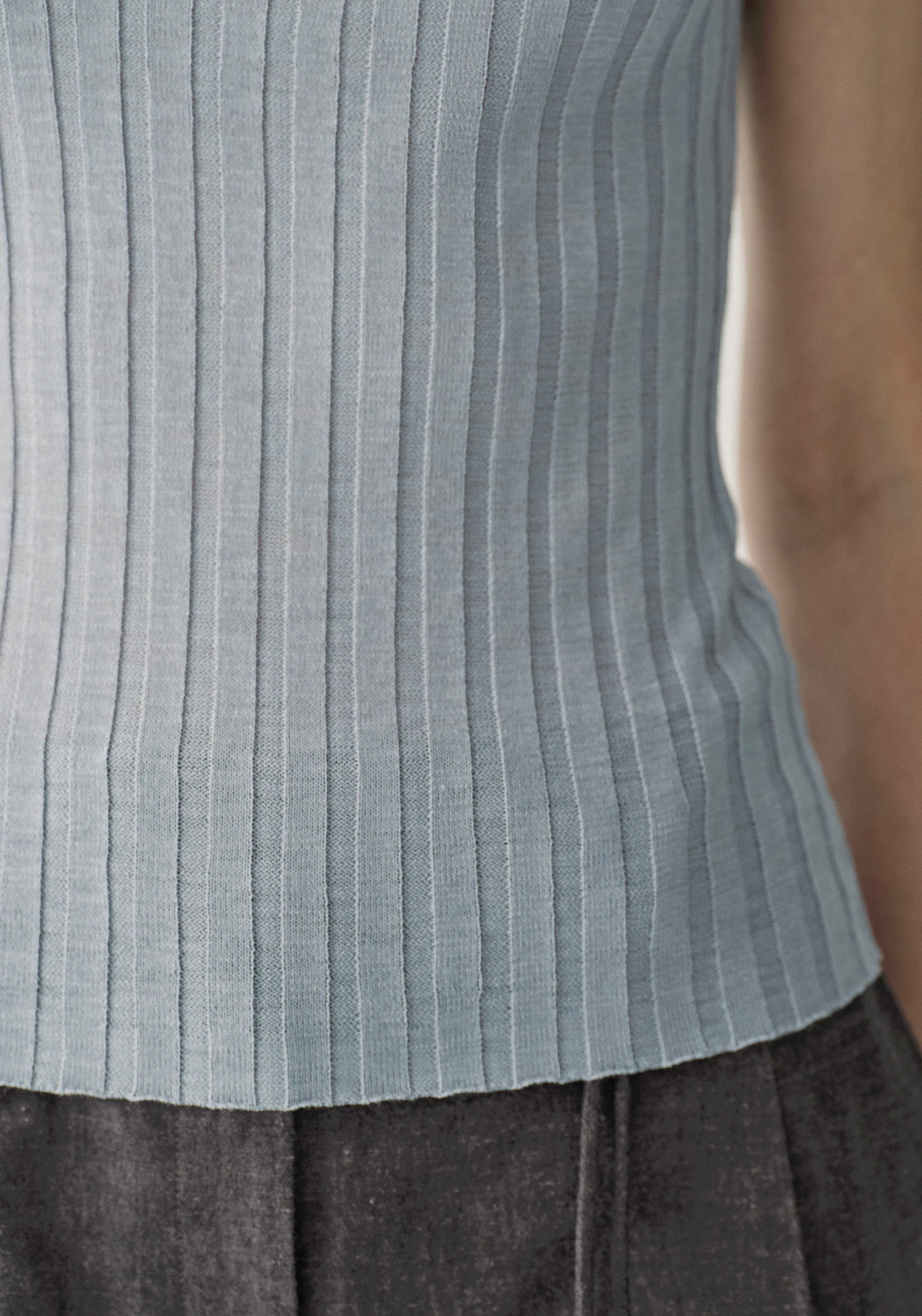 Ribbed Knit Top - Image 23