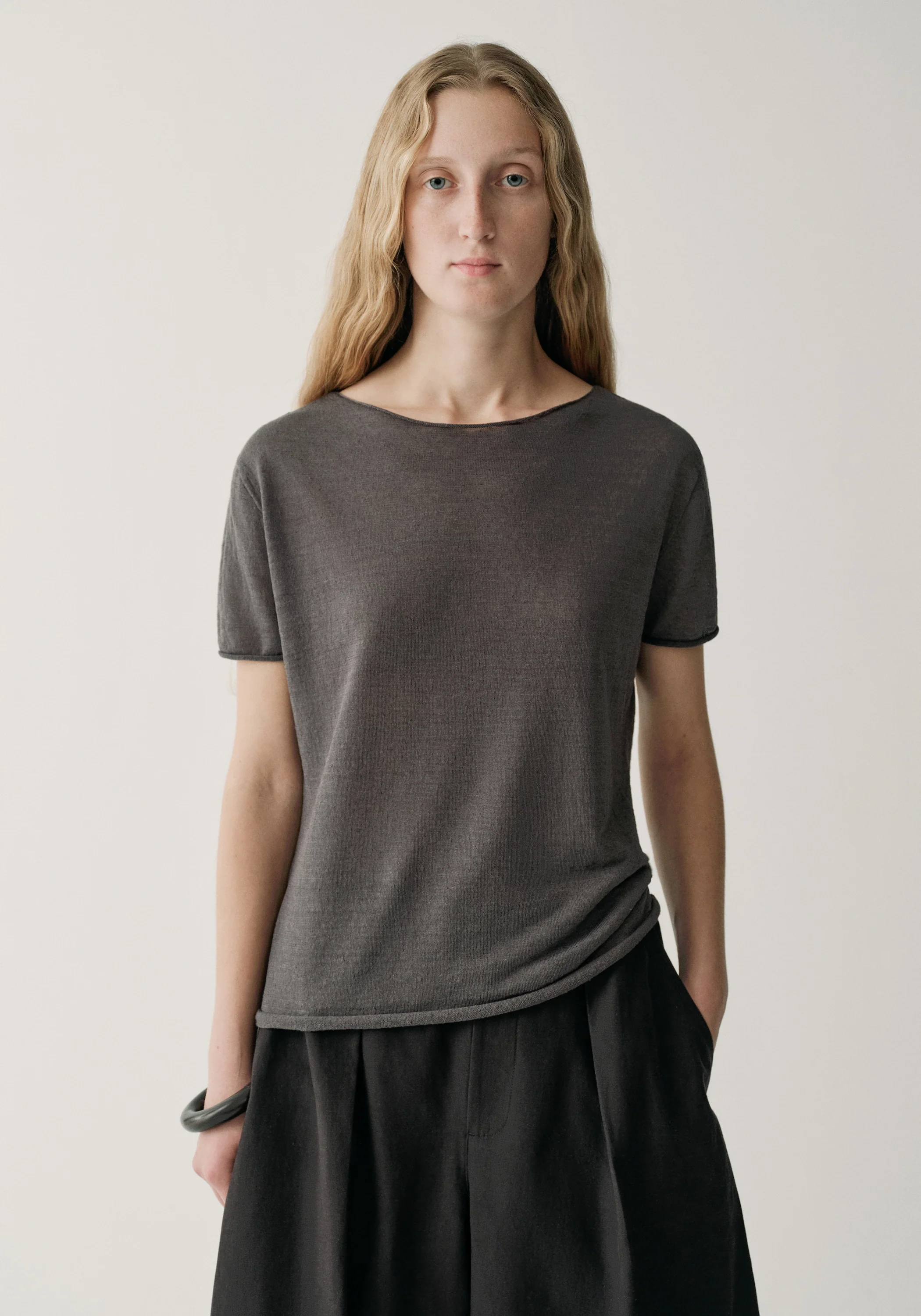 Linen Knitted T-shirt