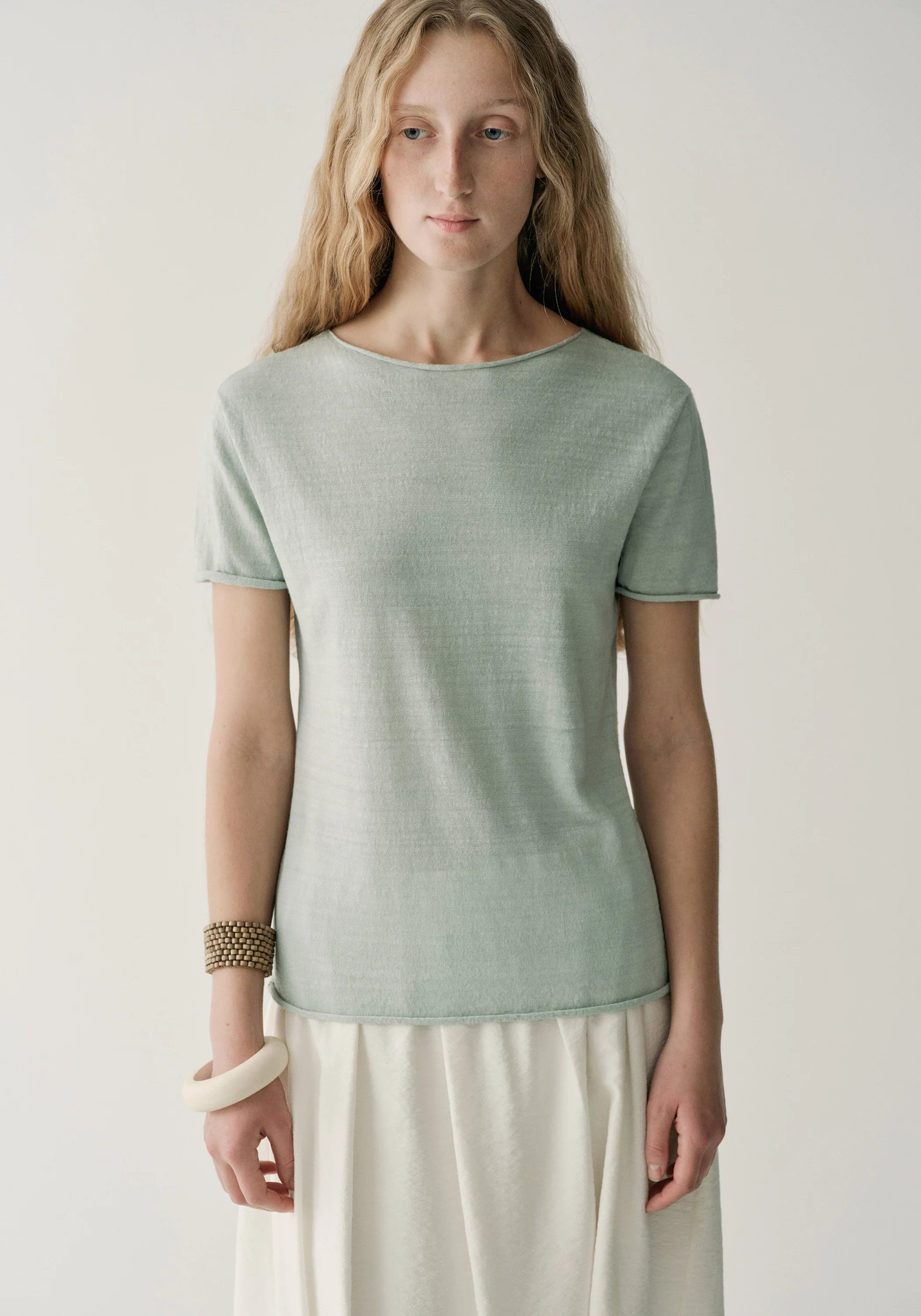 Linen Knitted T-shirt - Image 27