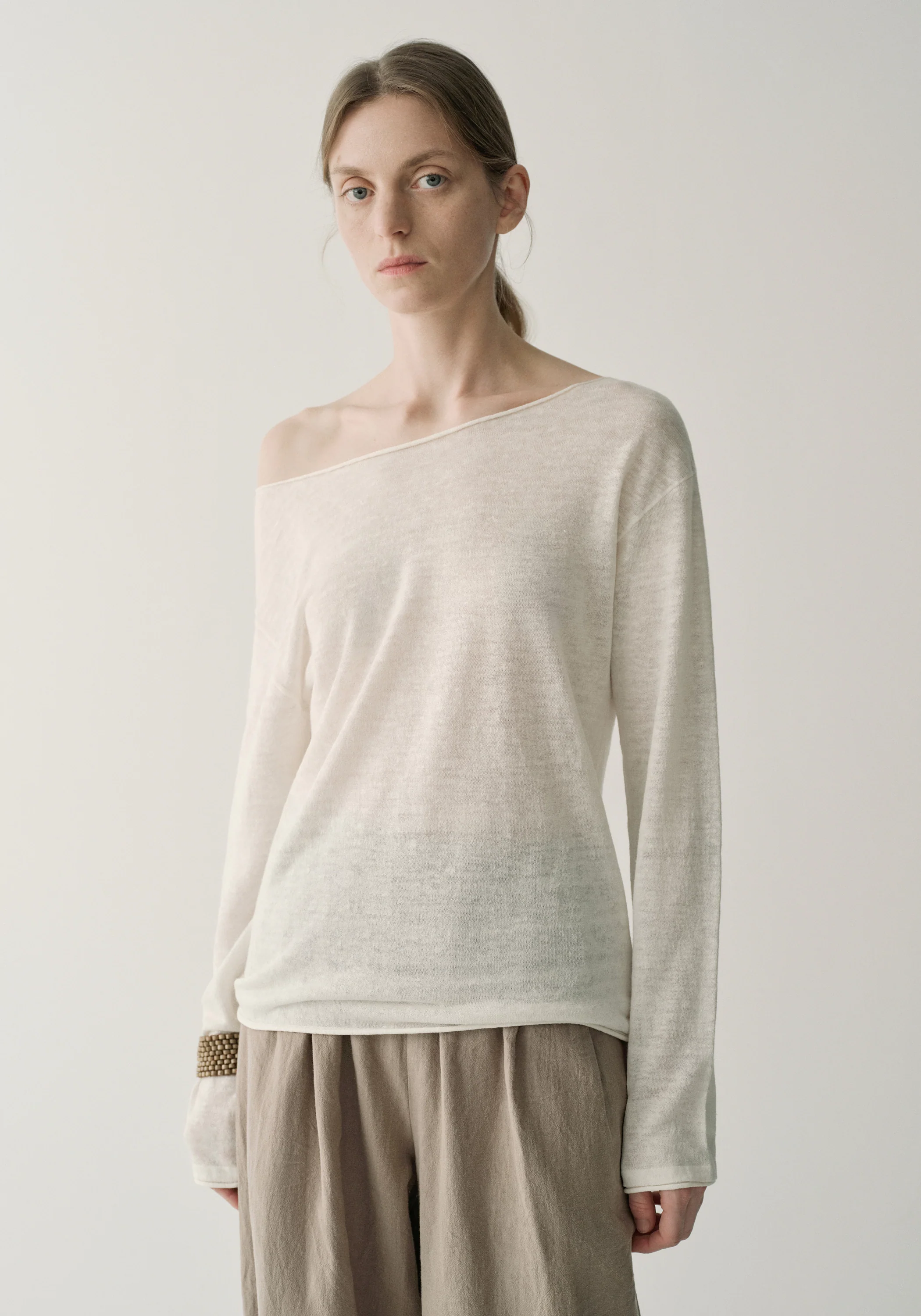 Two-way Linen Blouse