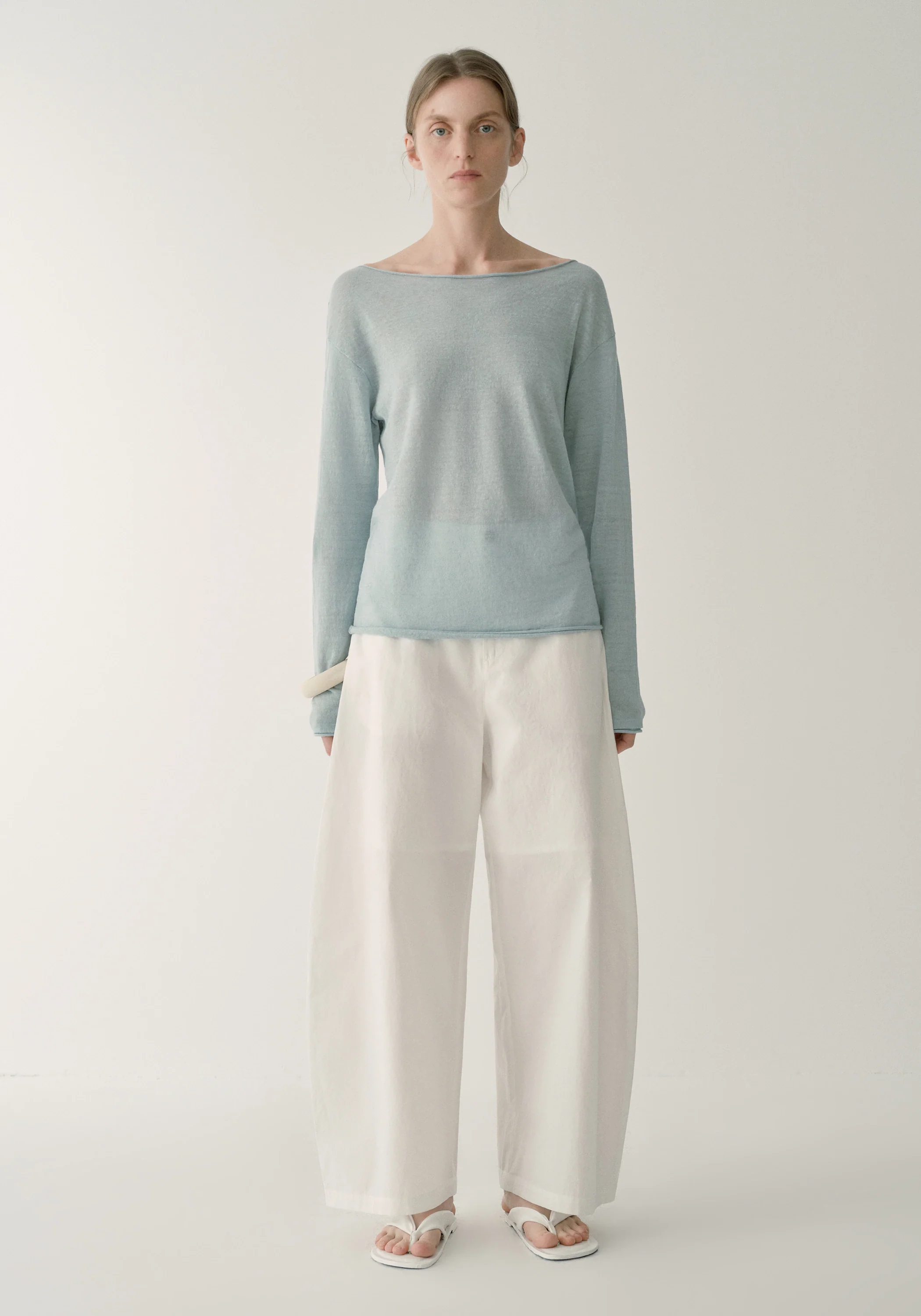 Two-way Linen Blouse - Image 11