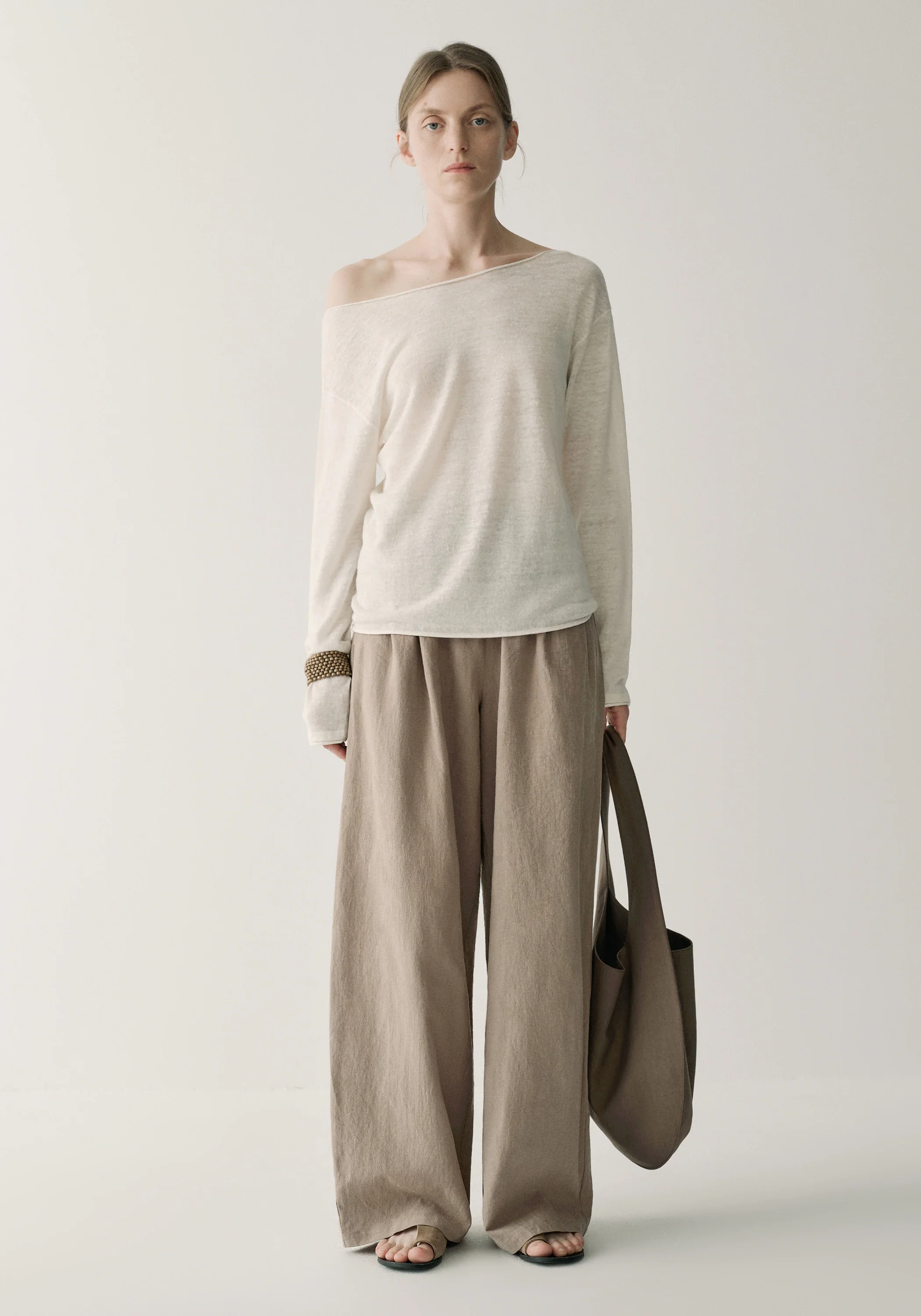 Two-way Linen Blouse - Image 3