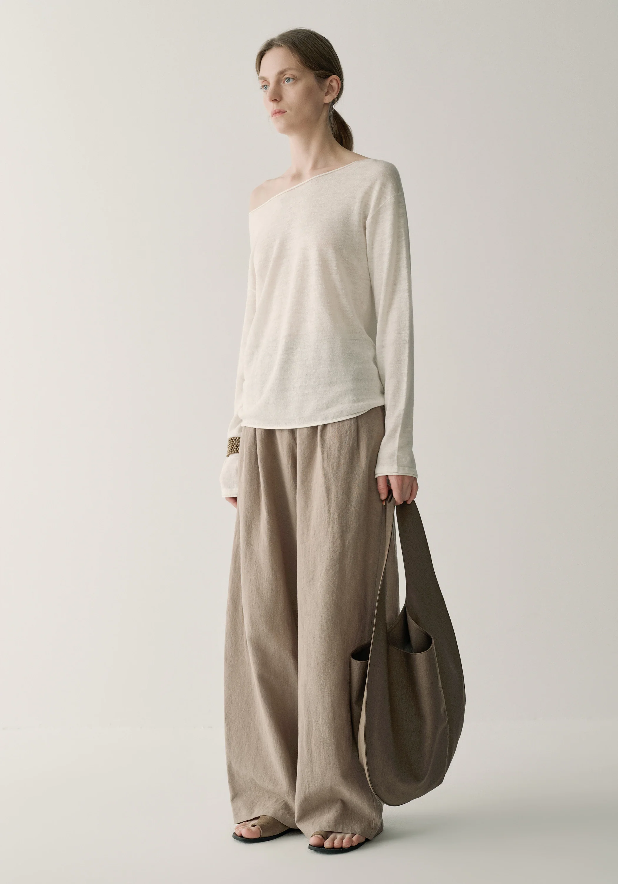 Two-way Linen Blouse - Image 4