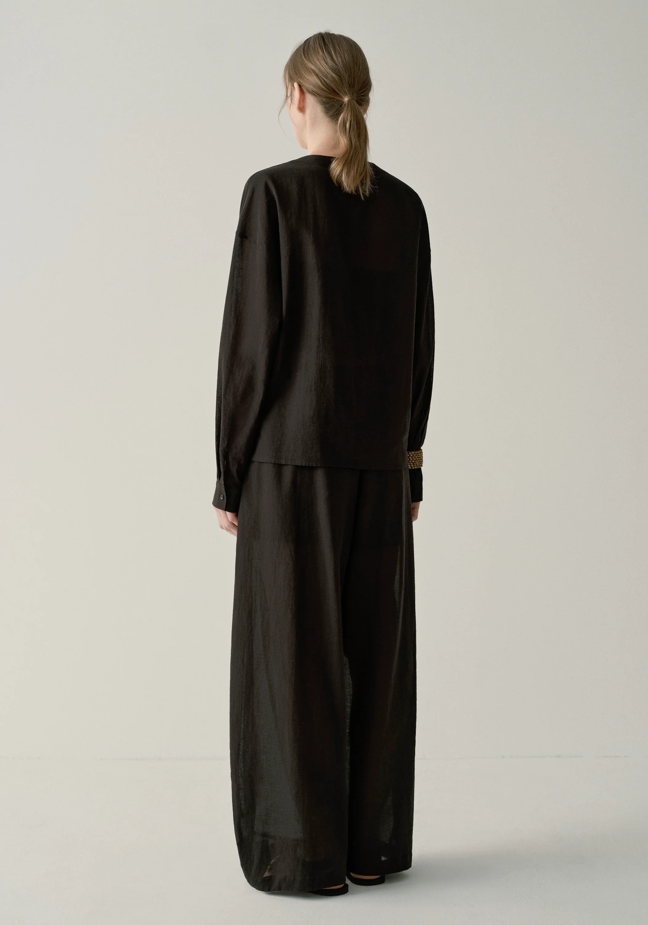 Elastic-waist Balloon Pants - Image 6