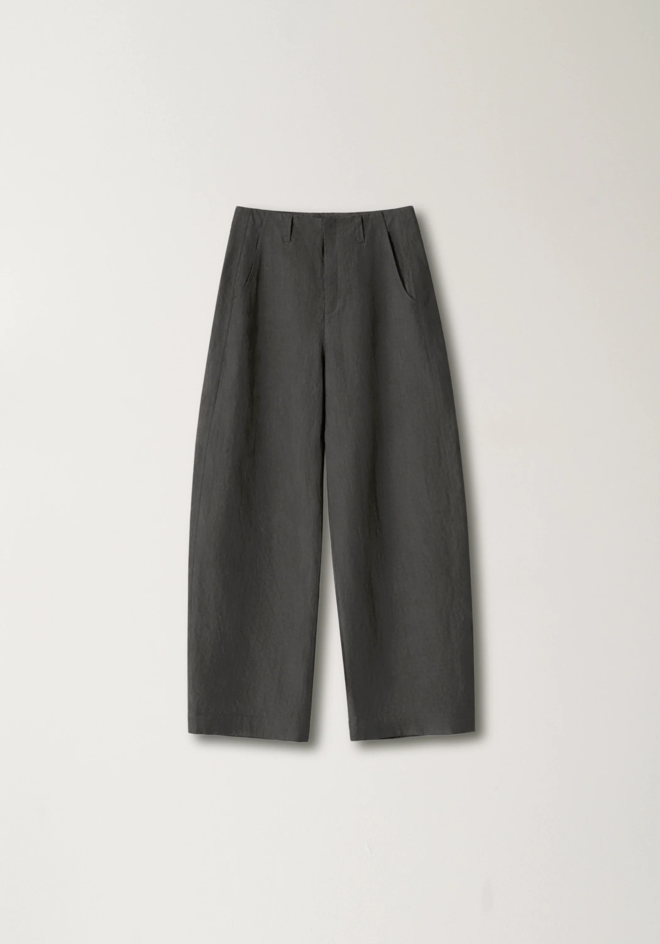 Linen Curved Pants - Image 2