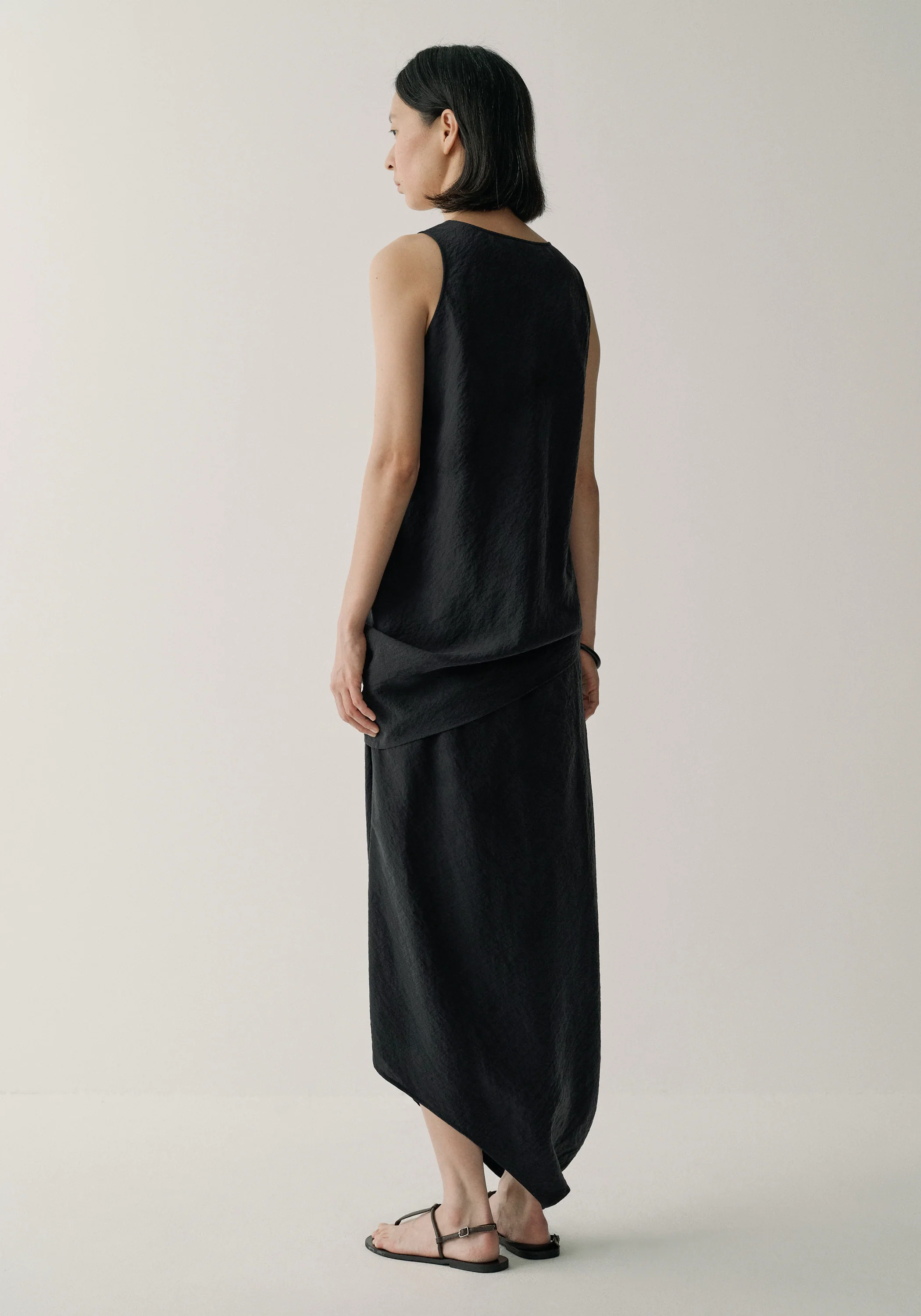 Bias-cut Hem Skirt - Image 5