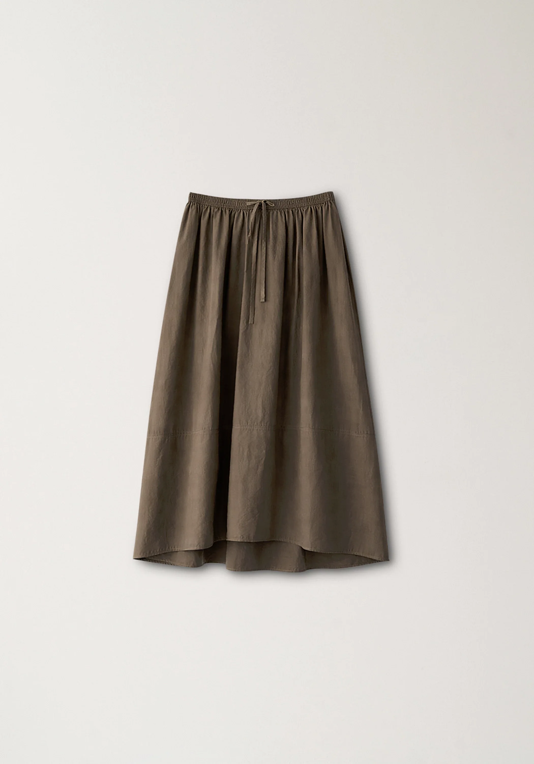 Elastic Waist Cocoon Skirt - Image 2
