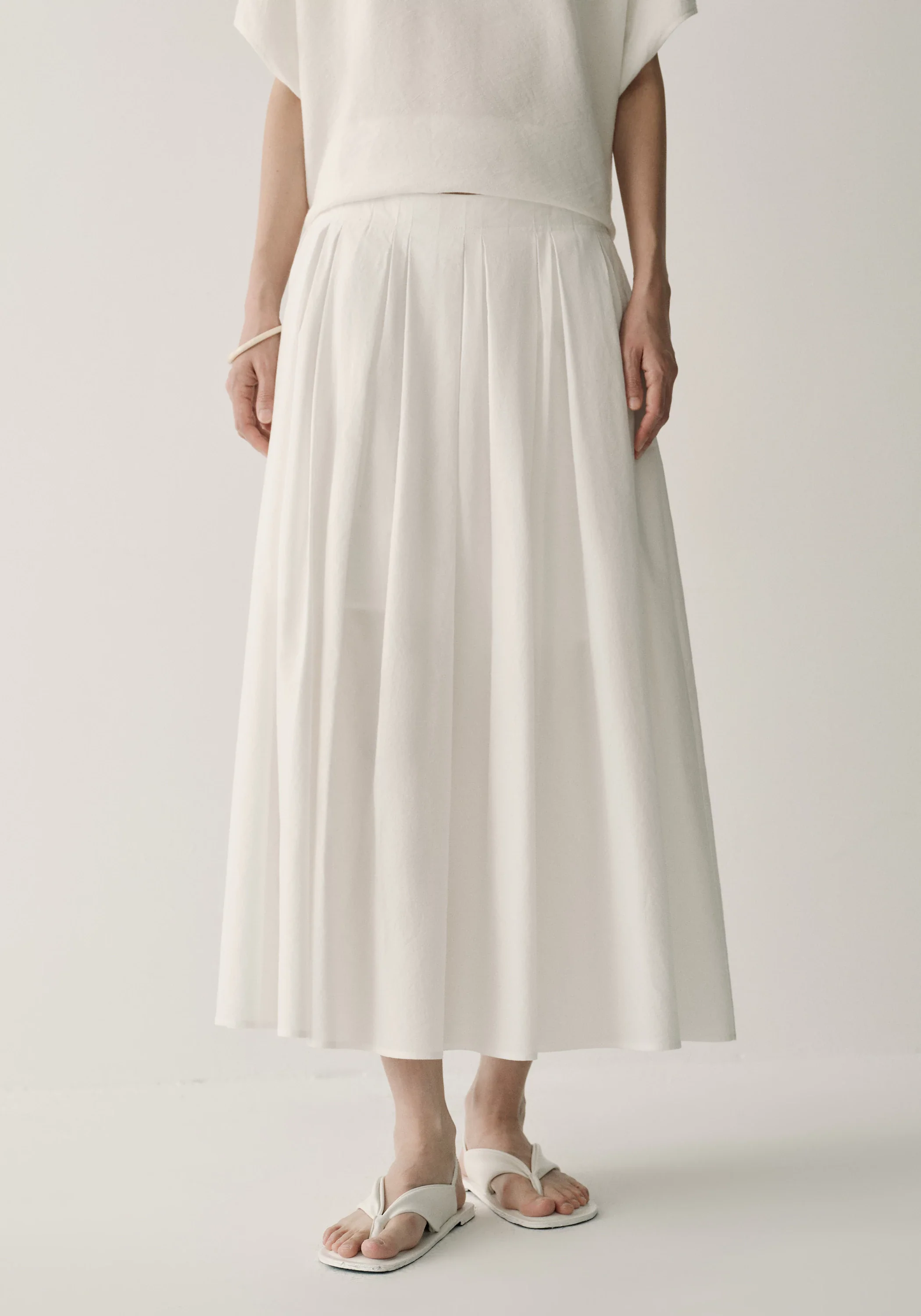 A-line Pleated Skirt - Image 12
