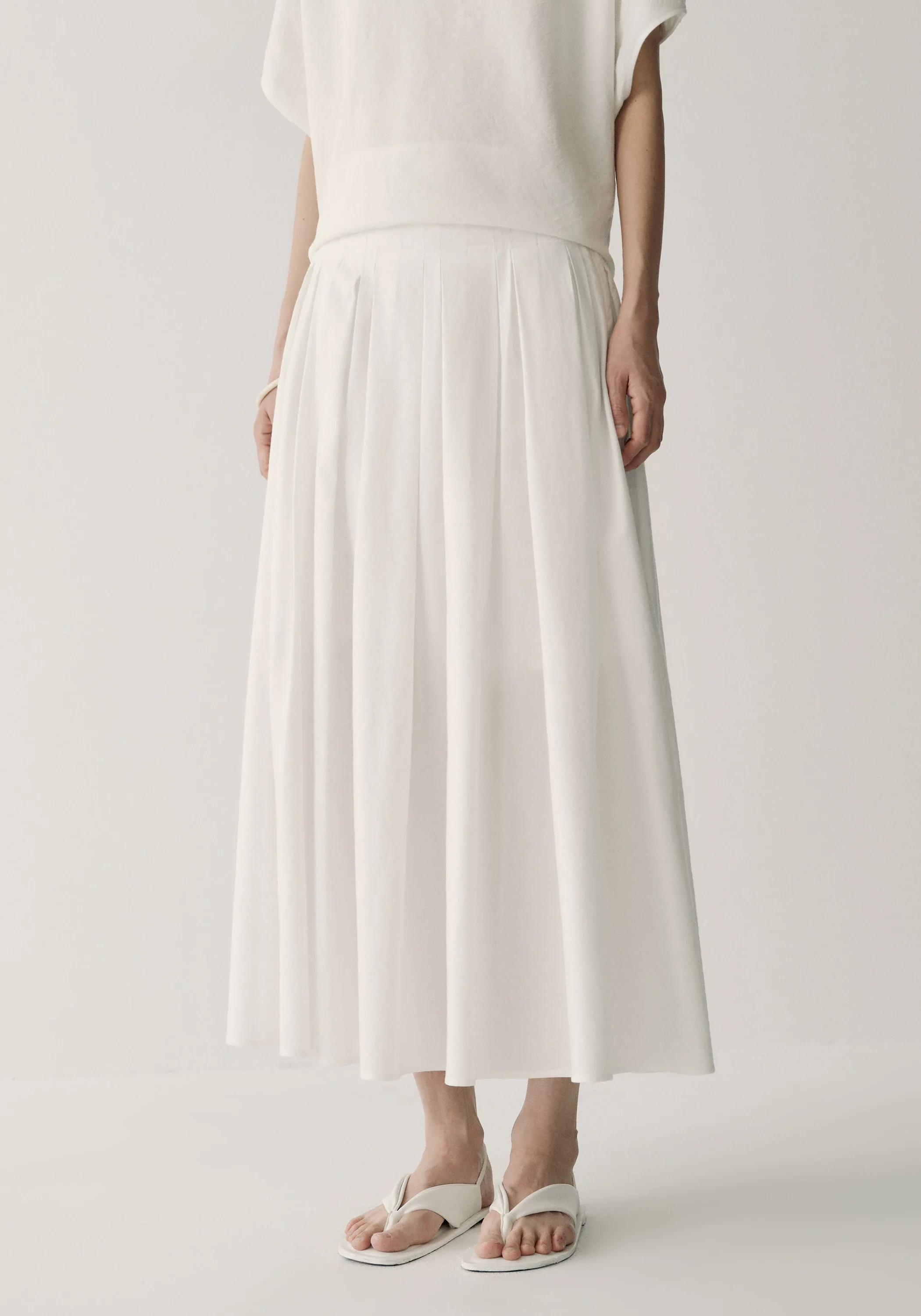 A-line Pleated Skirt - Image 13