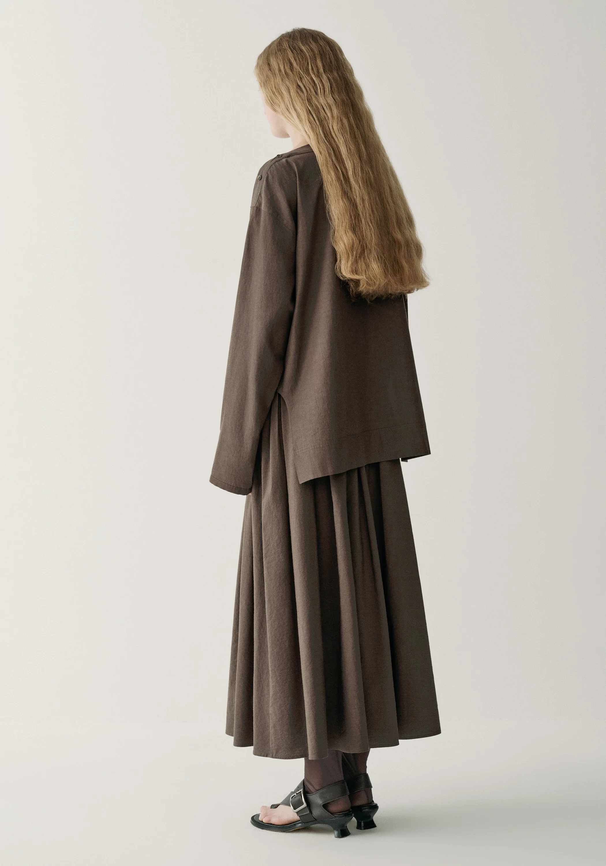A-line Pleated Skirt - Image 4