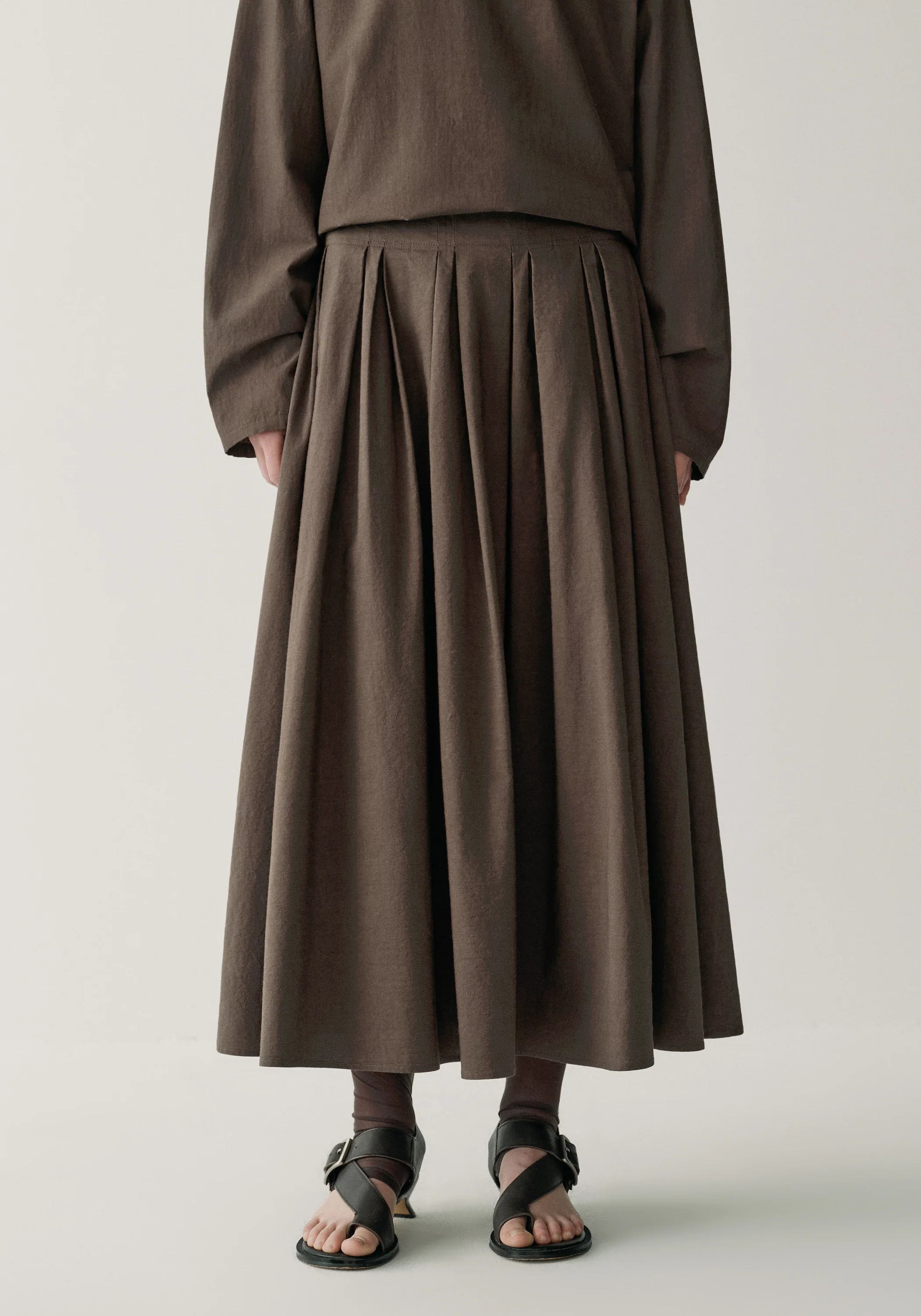 A-line Pleated Skirt - Image 5