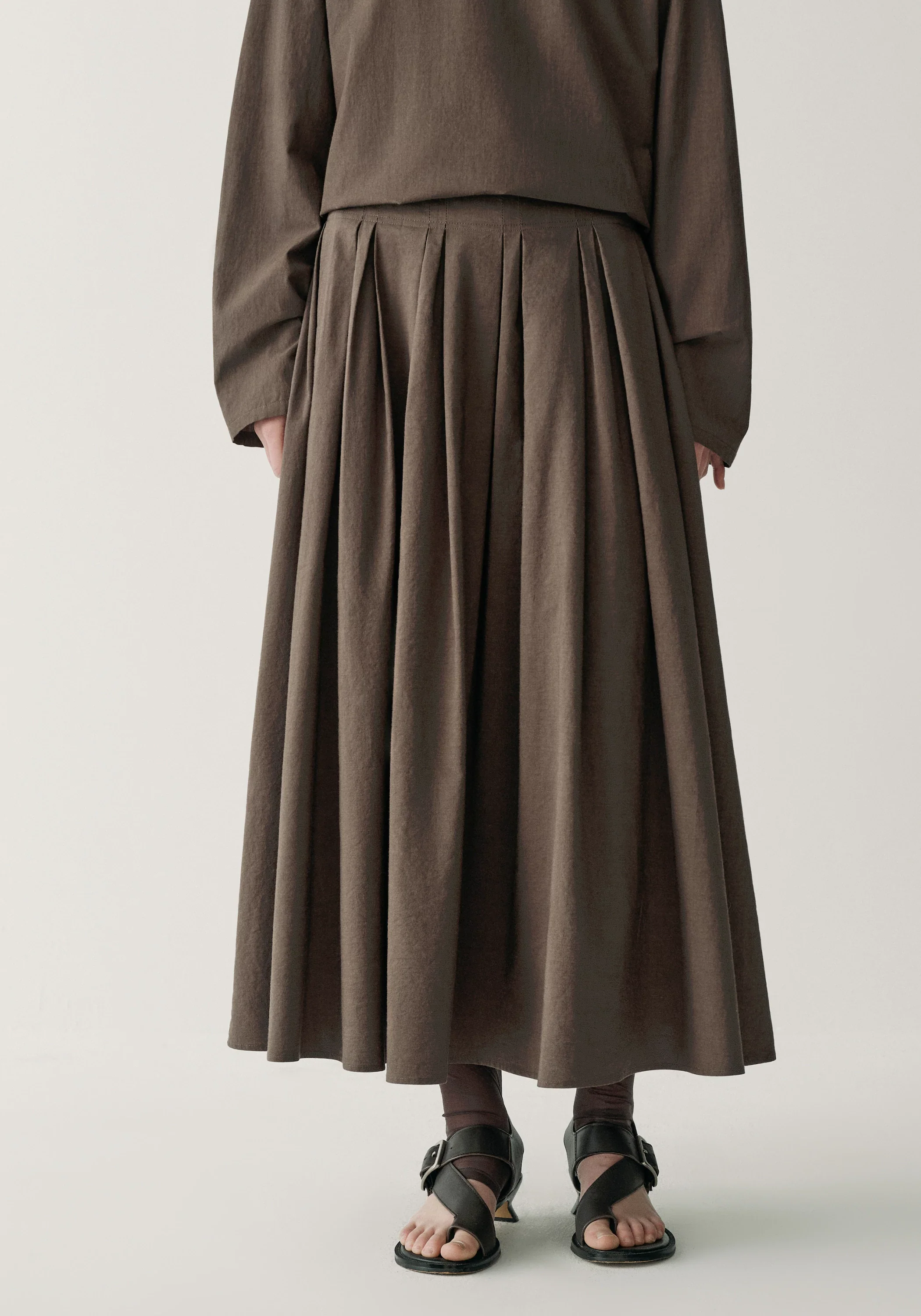 A-line Pleated Skirt - Image 6