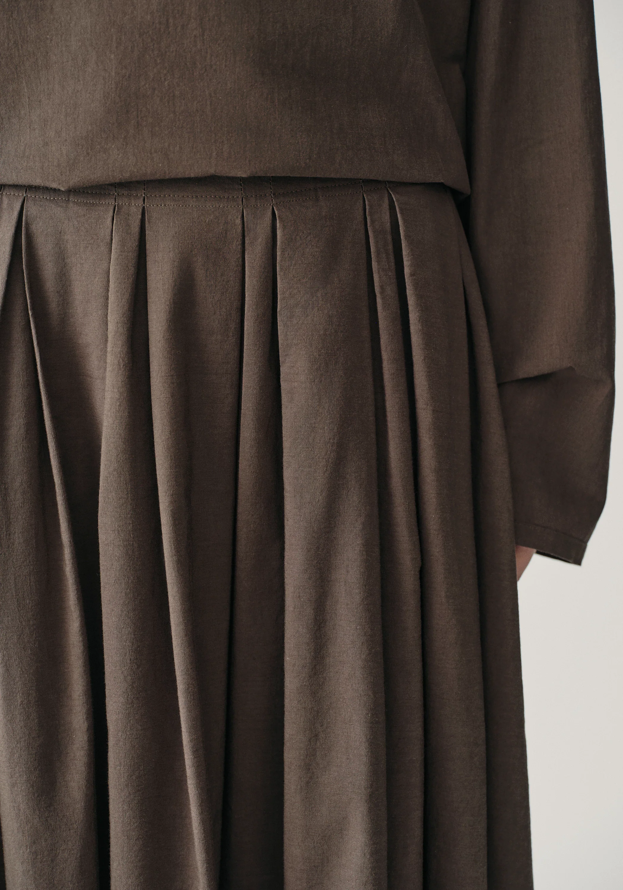A-line Pleated Skirt - Image 7