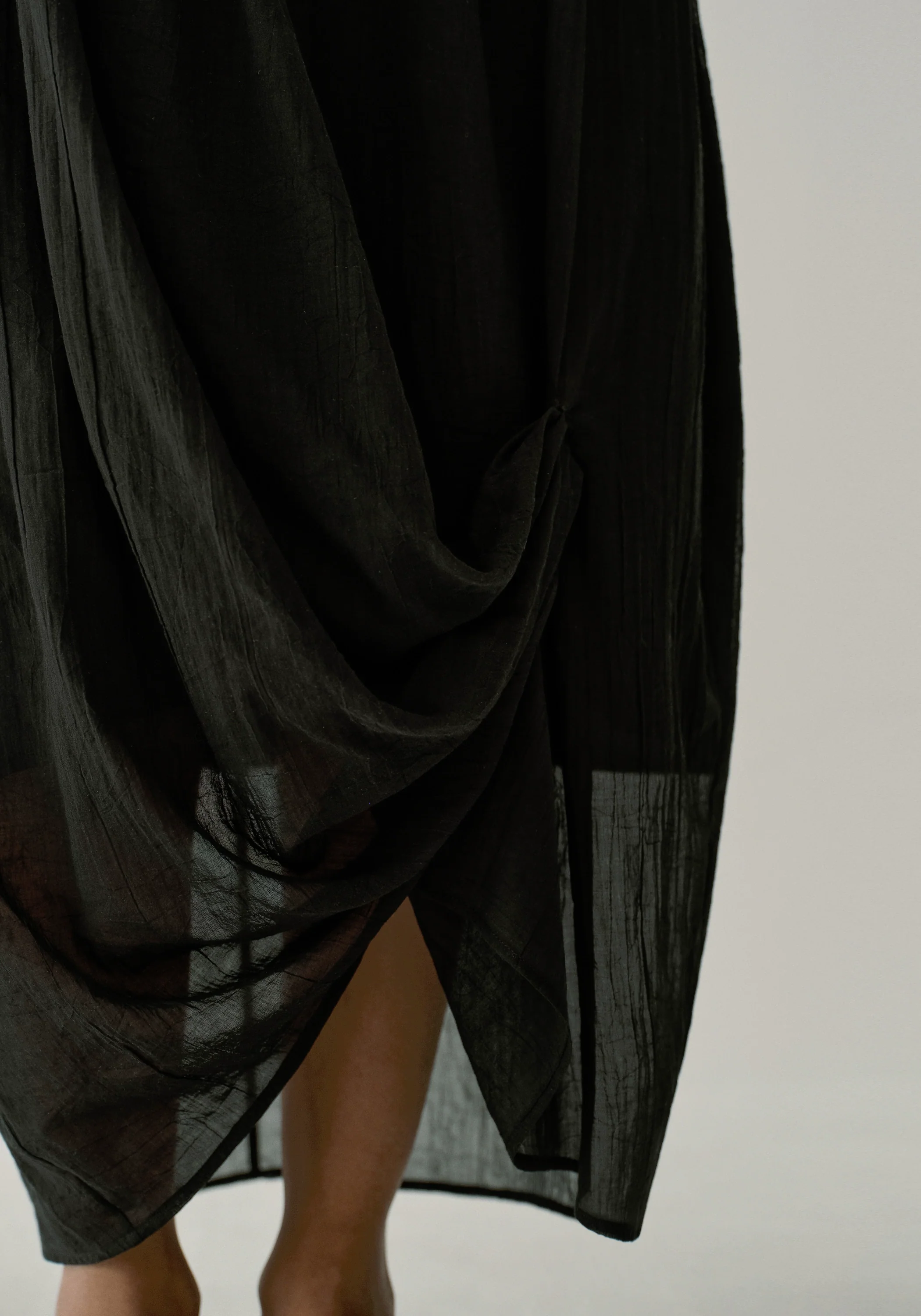 Textured Cotton Skirt - Image 18