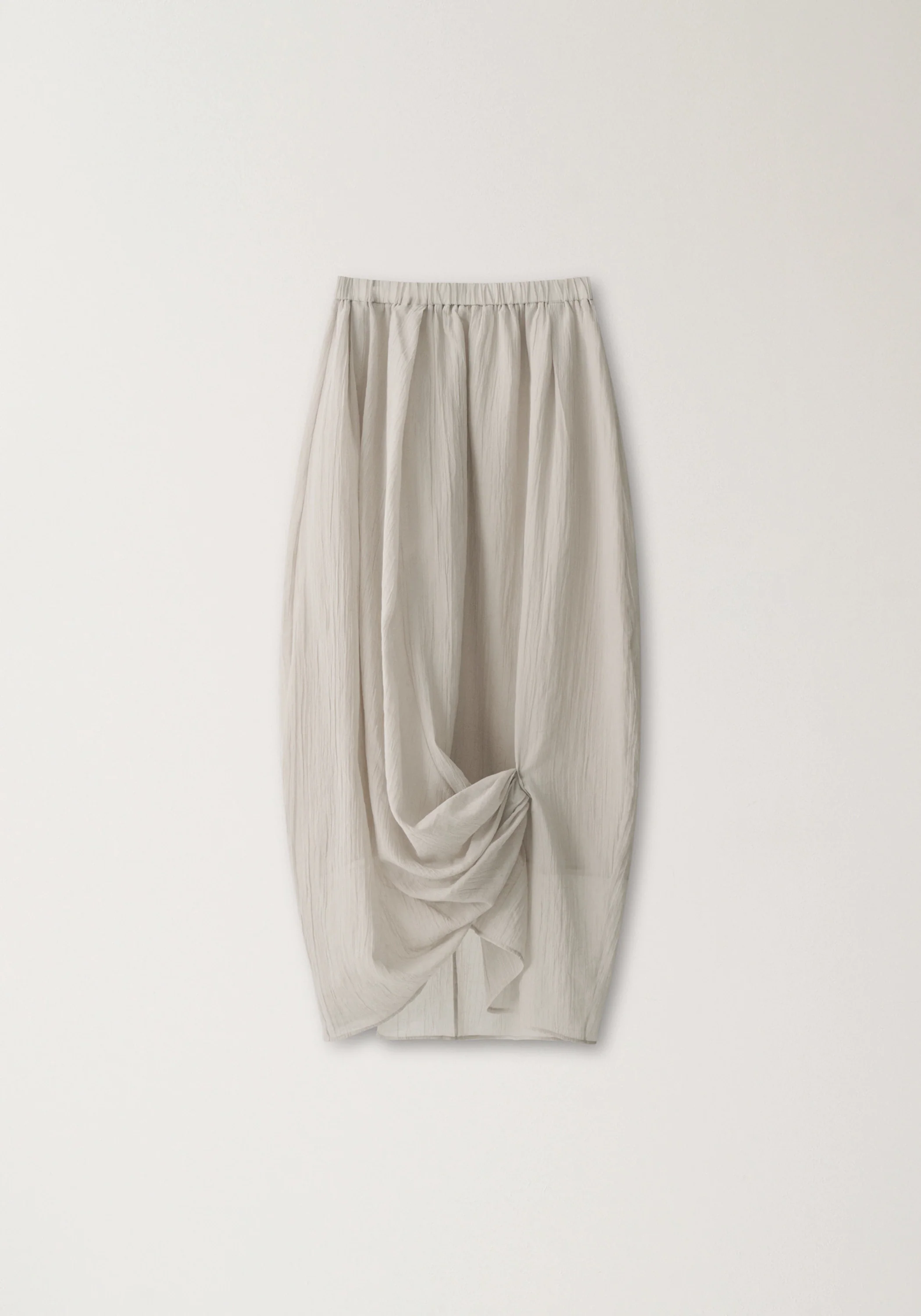 Textured Cotton Skirt - Image 2