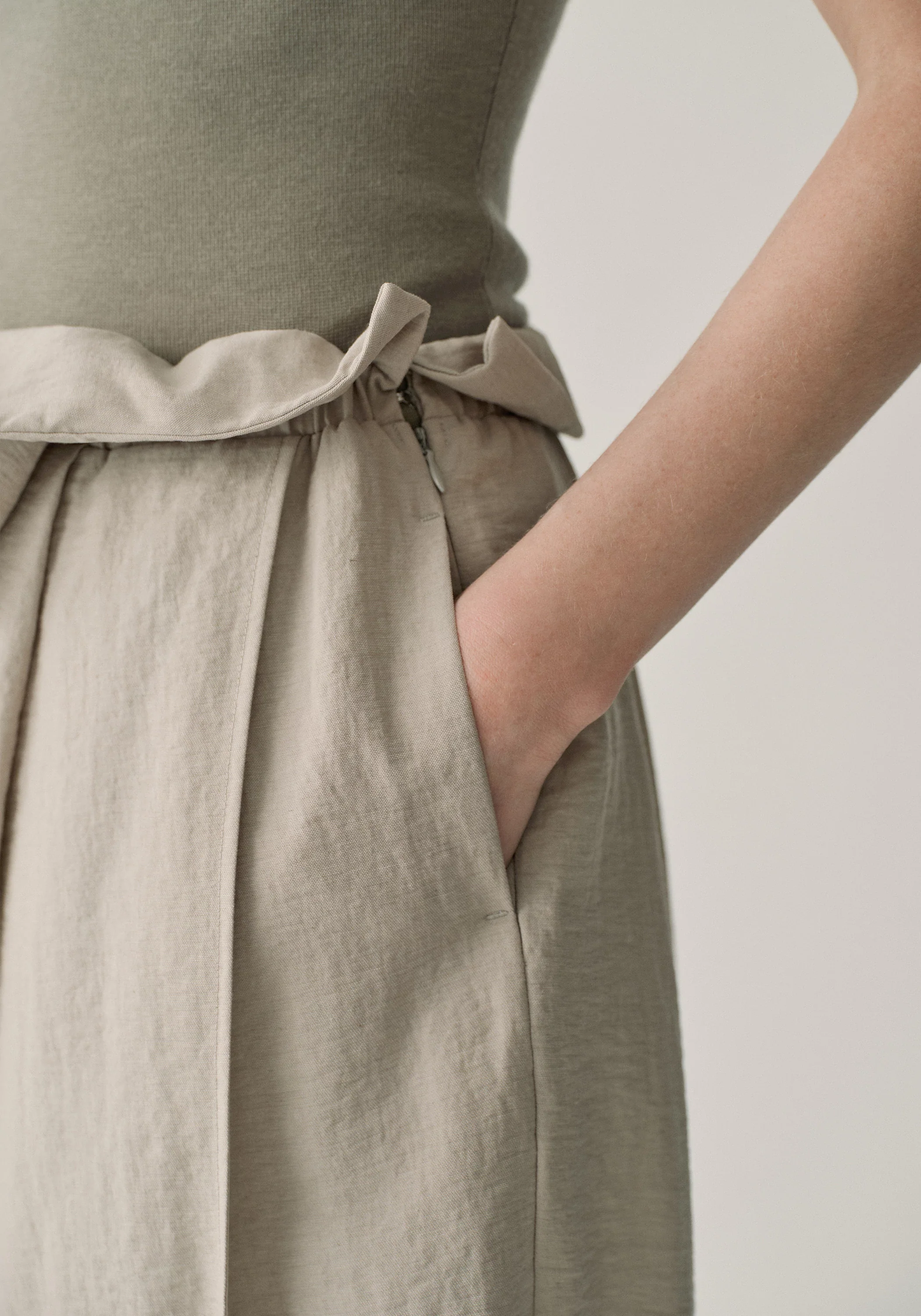 Tulip Structured Skirt - Image 16