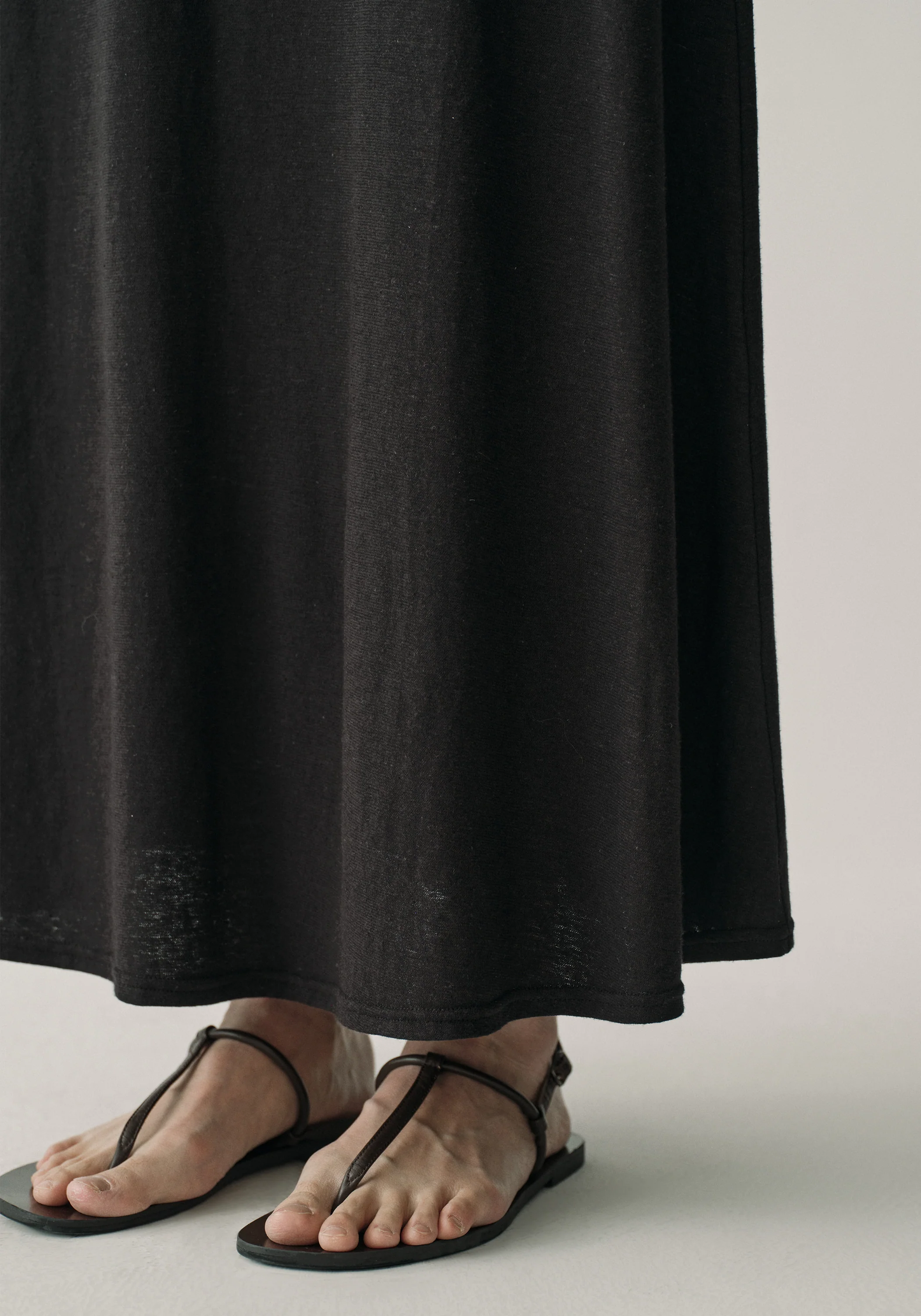 Hemp-cotton Maxi Skirt - Image 15