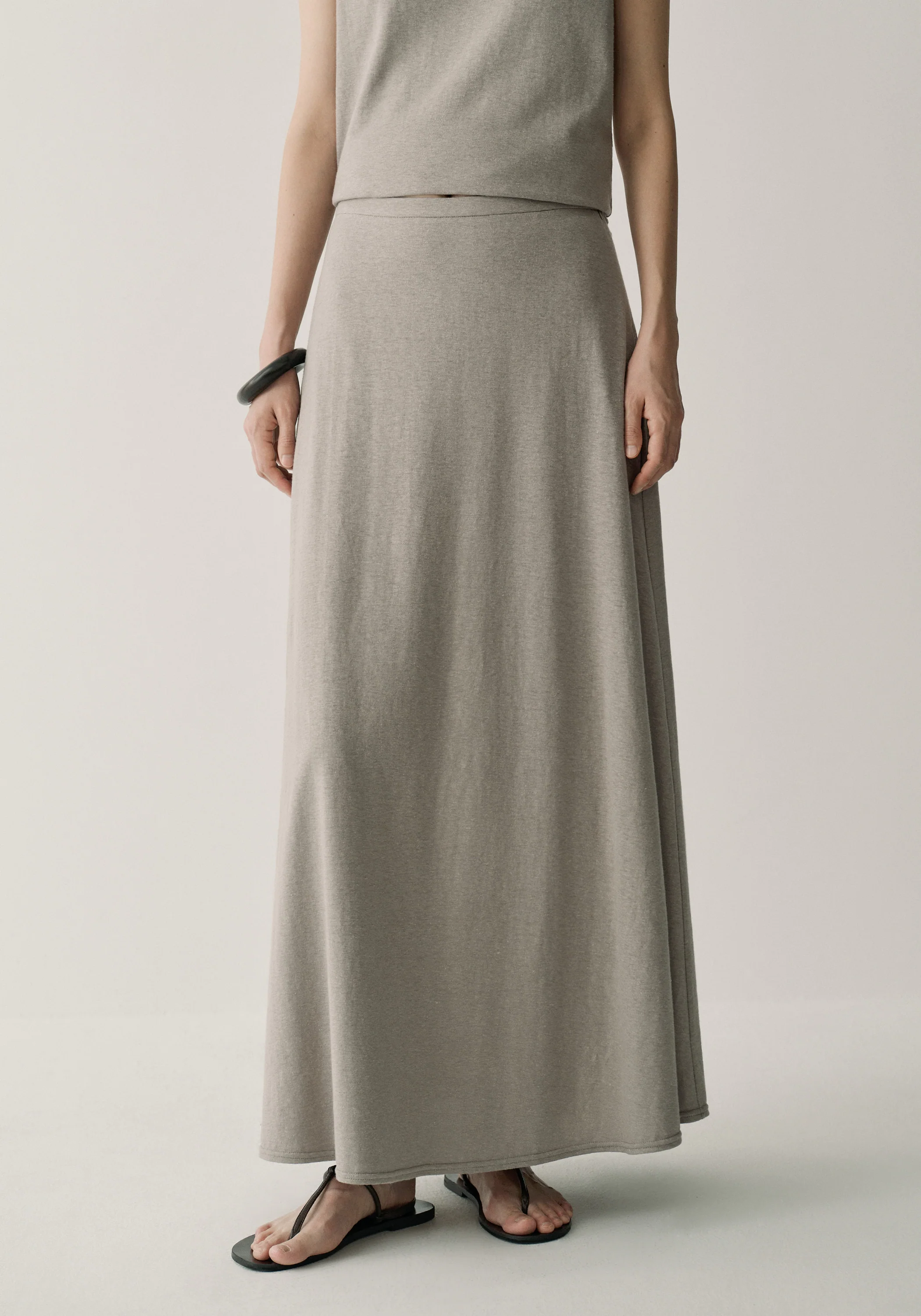 Hemp-cotton Maxi Skirt - Image 5