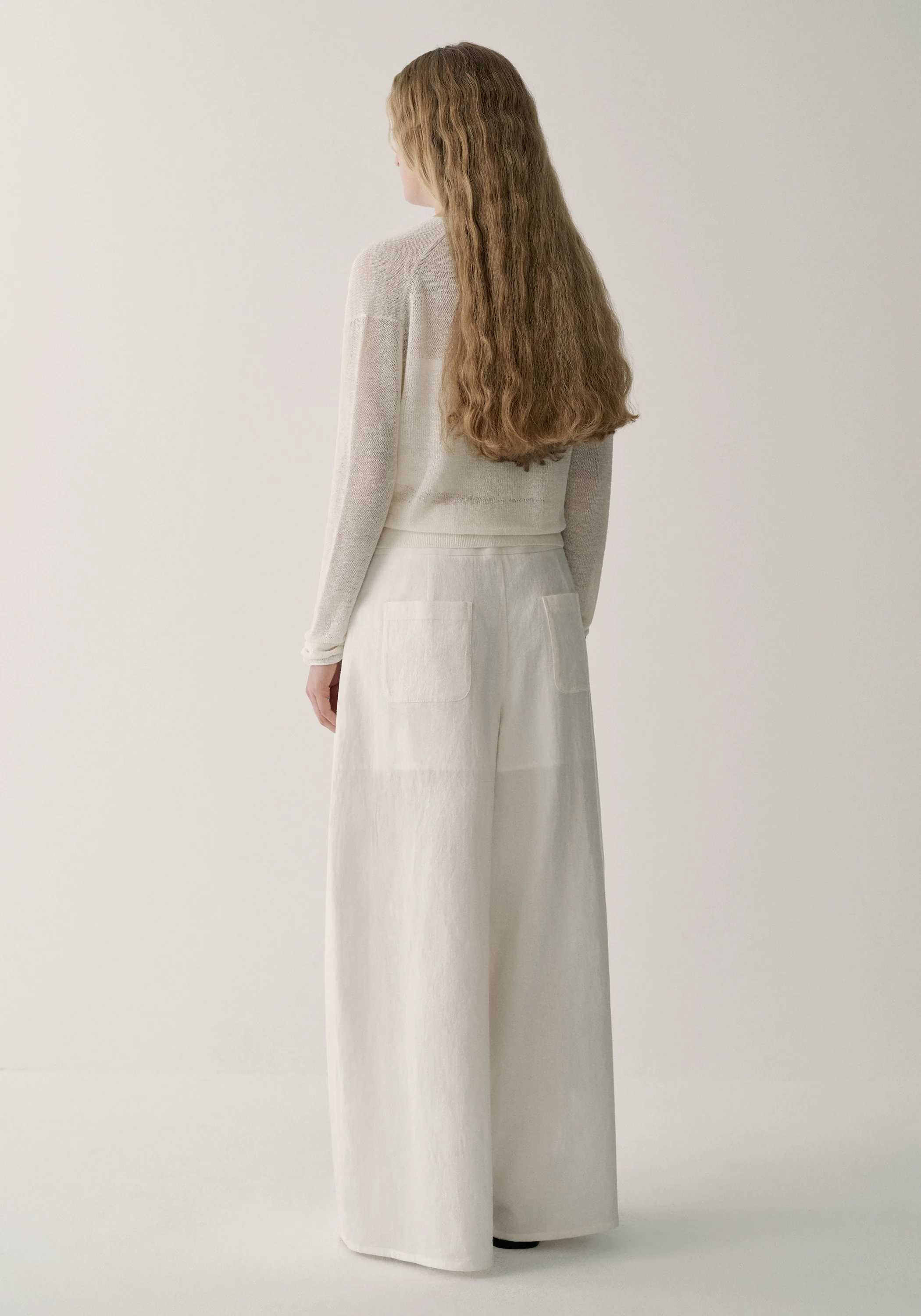 Wrap Linen Cardigan - Image 13