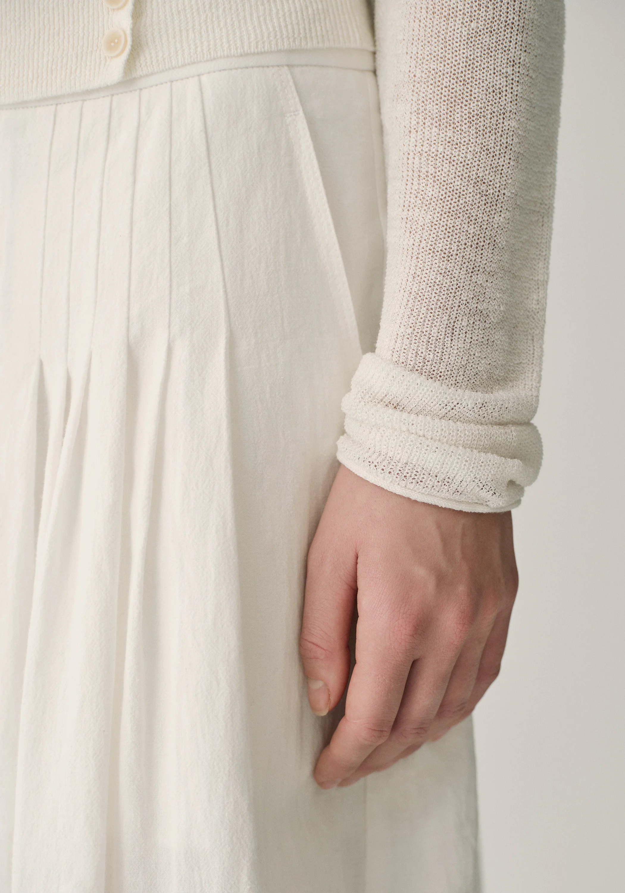 Wrap Linen Cardigan - Image 16