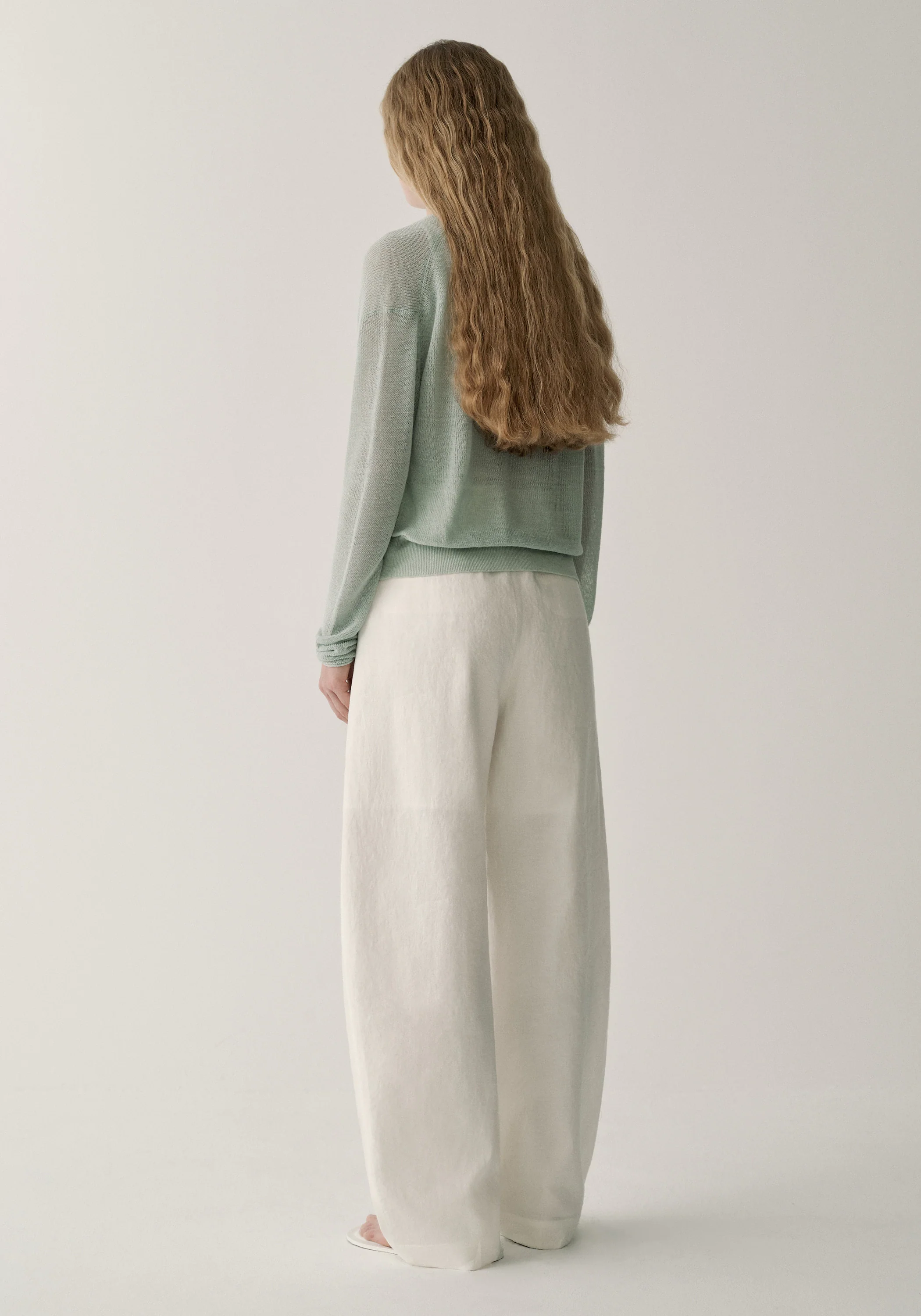 Wrap Linen Cardigan - Image 20