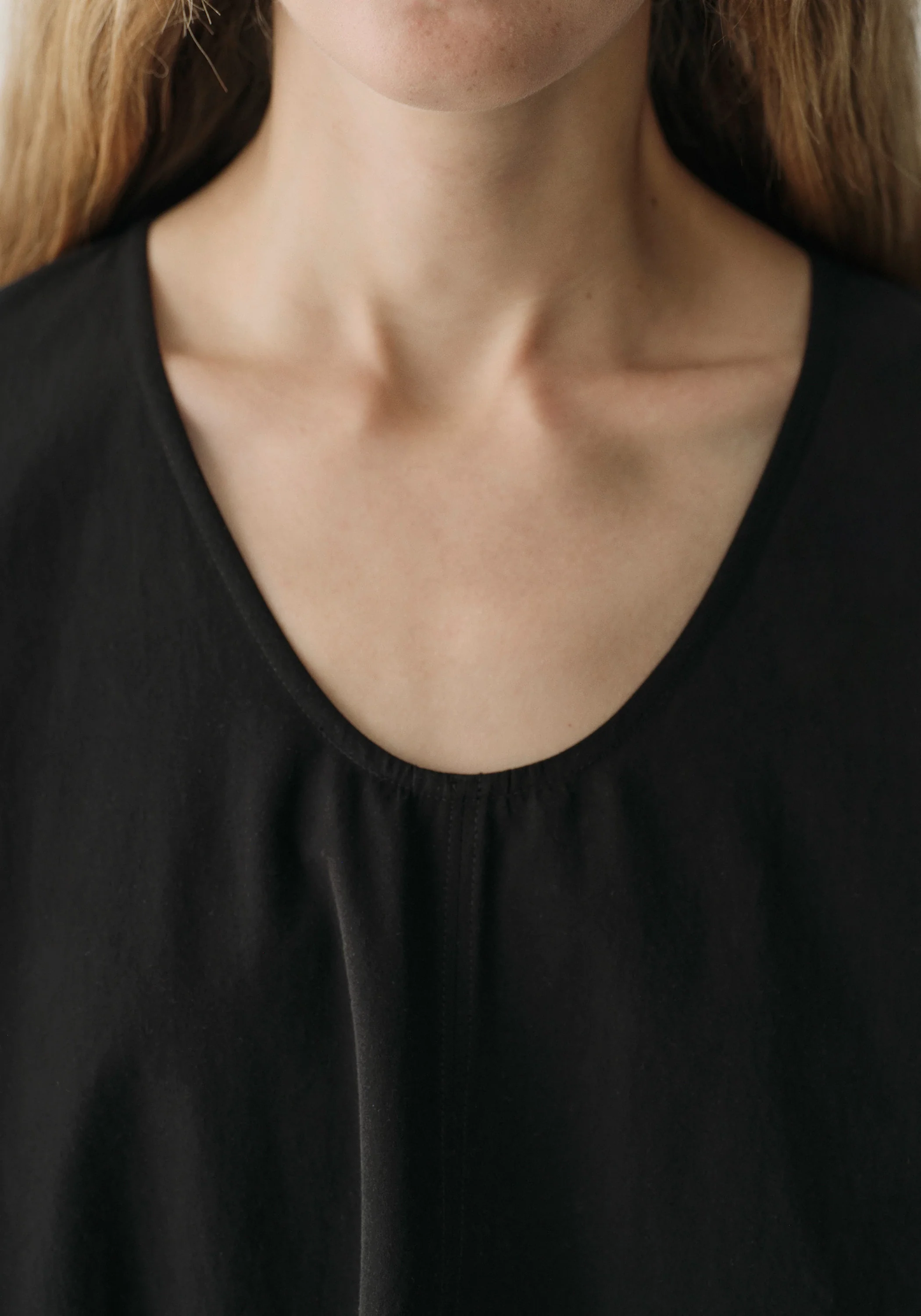 Cocoon U-neck Dress - Image 6
