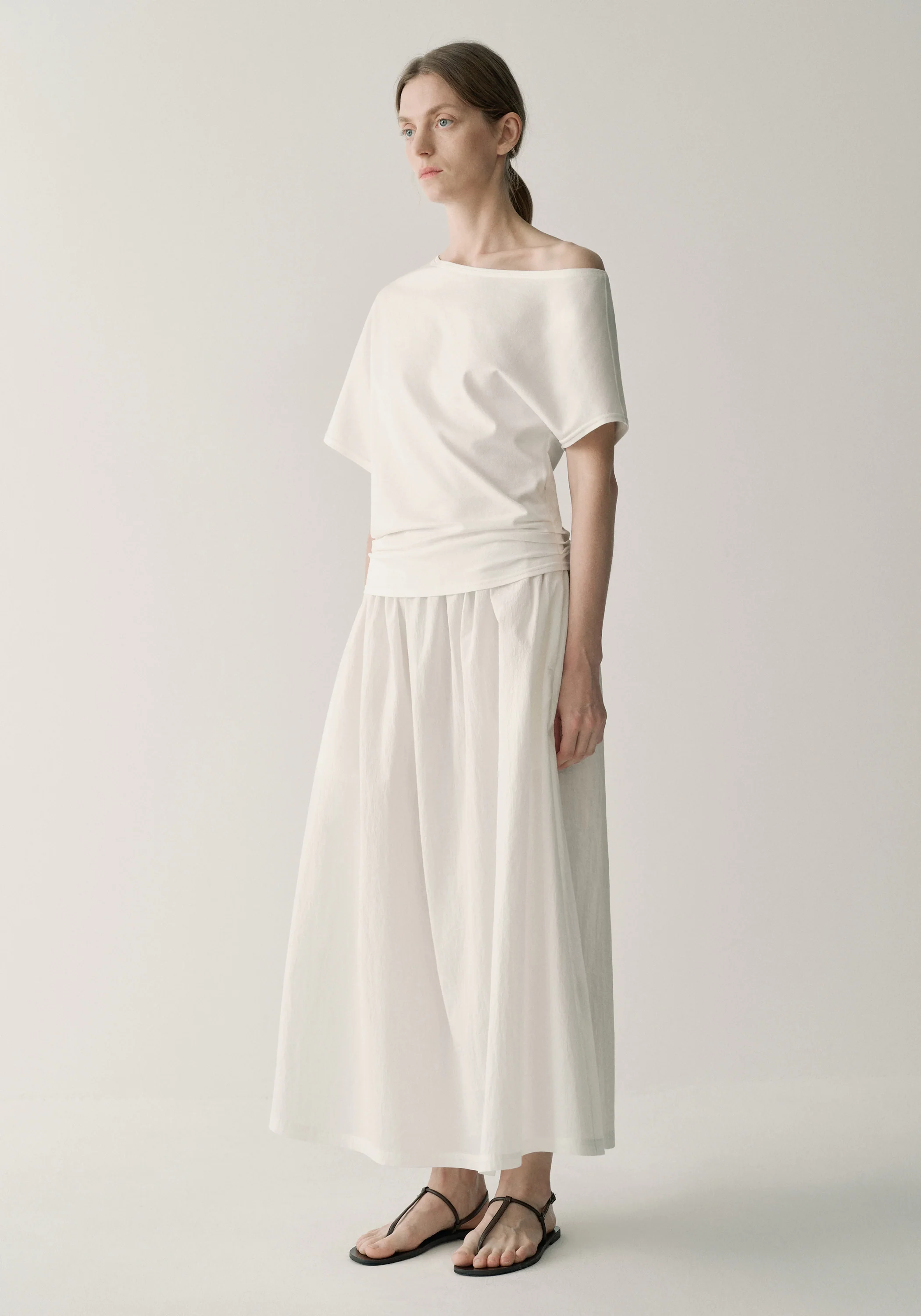 Knit-woven Dress - Image 10