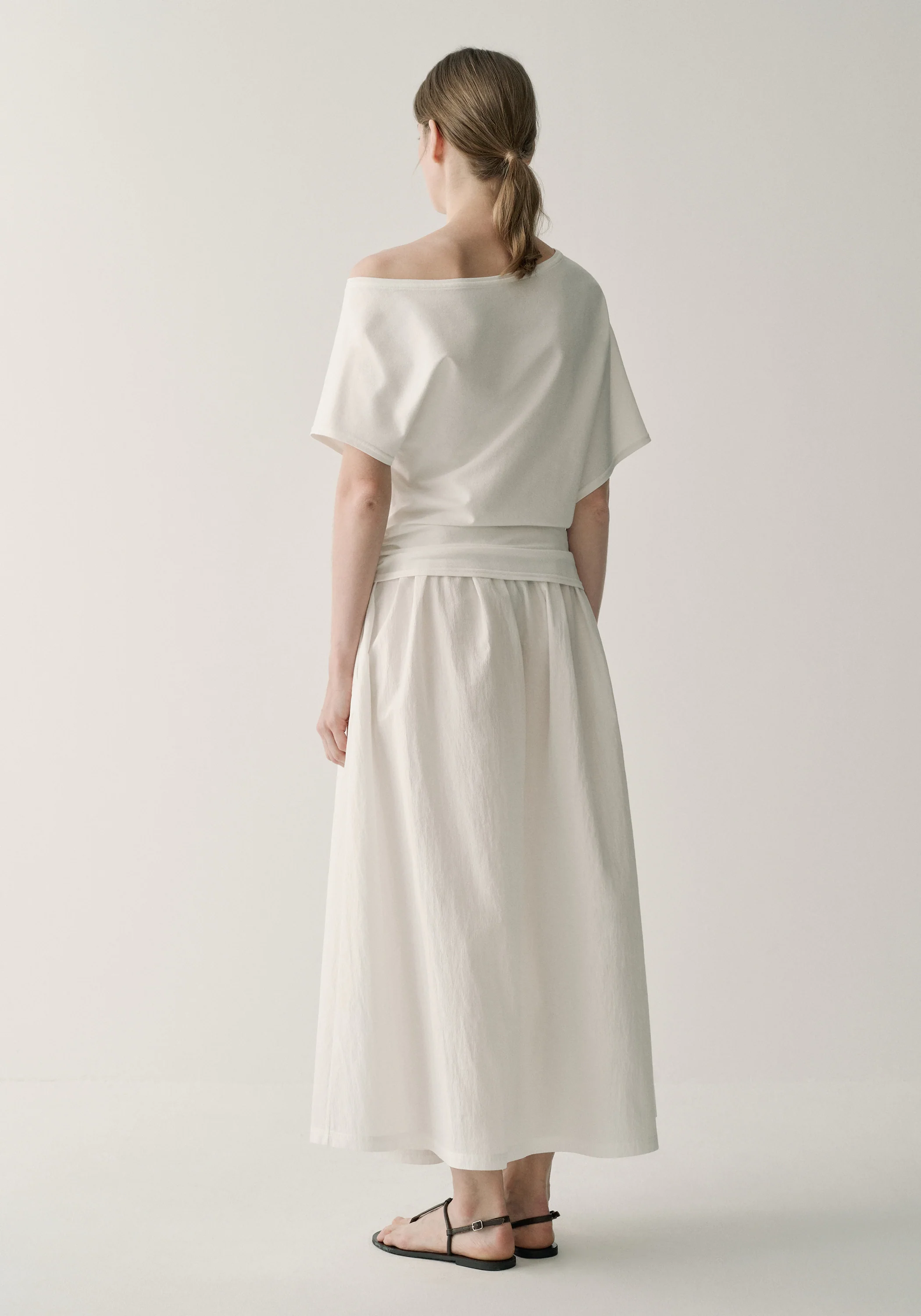 Knit-woven Dress - Image 11