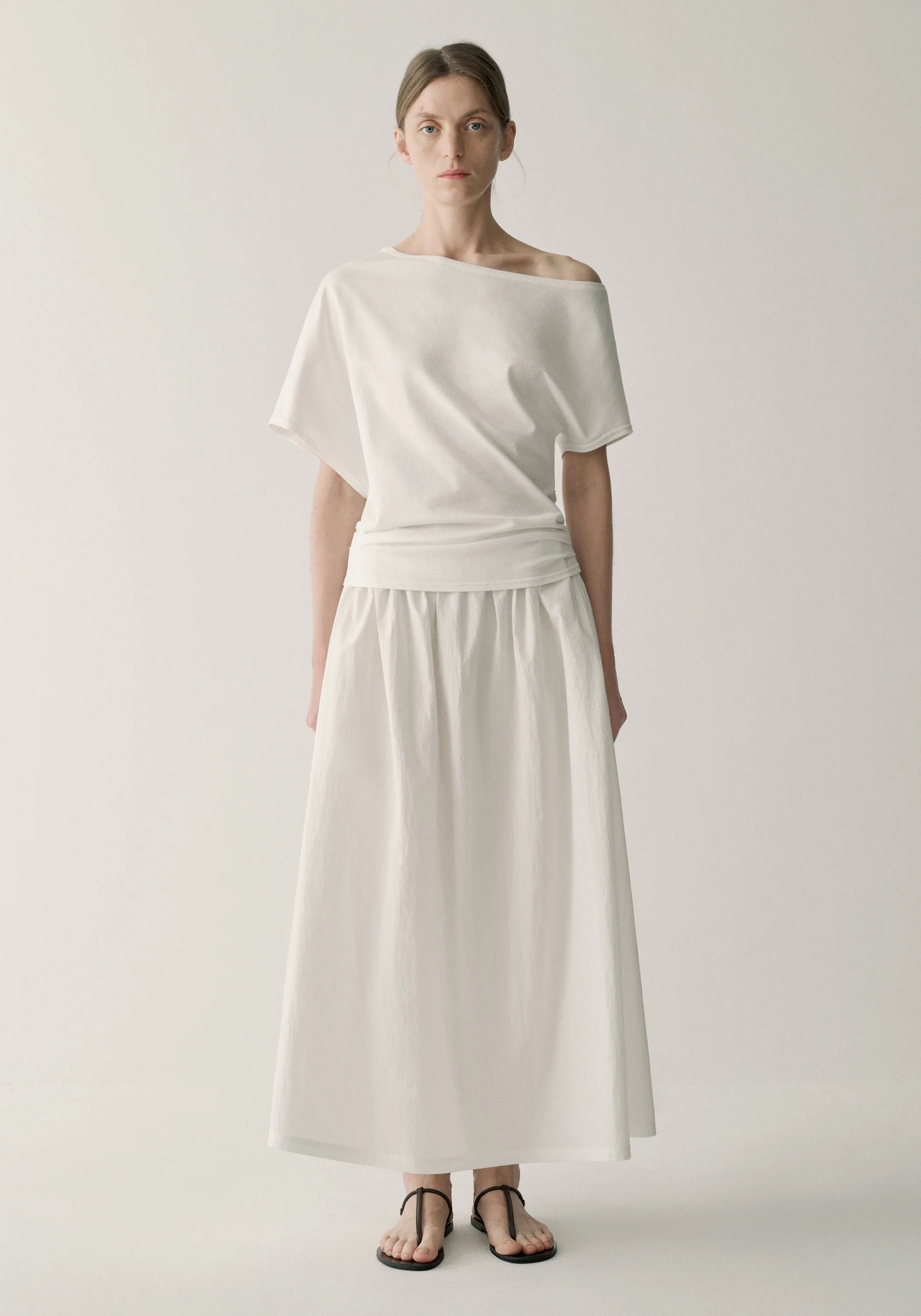 Knit-woven Dress - Image 9