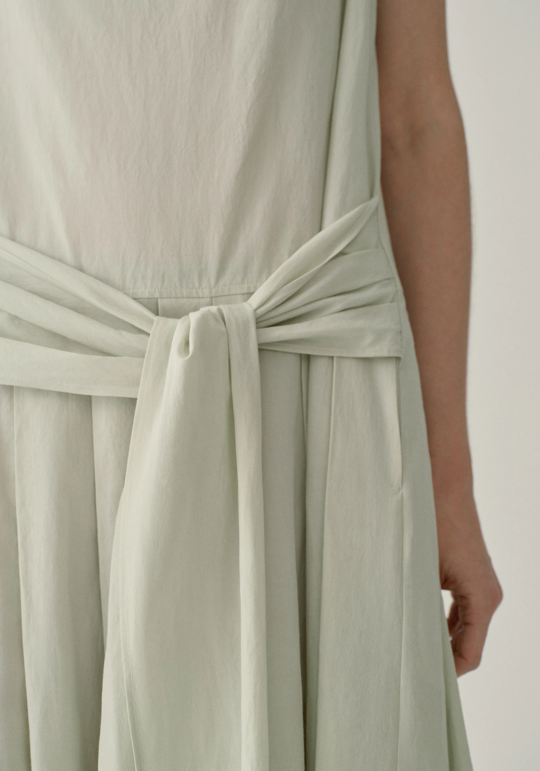 Button-detail Sleeveless Dress - Image 17