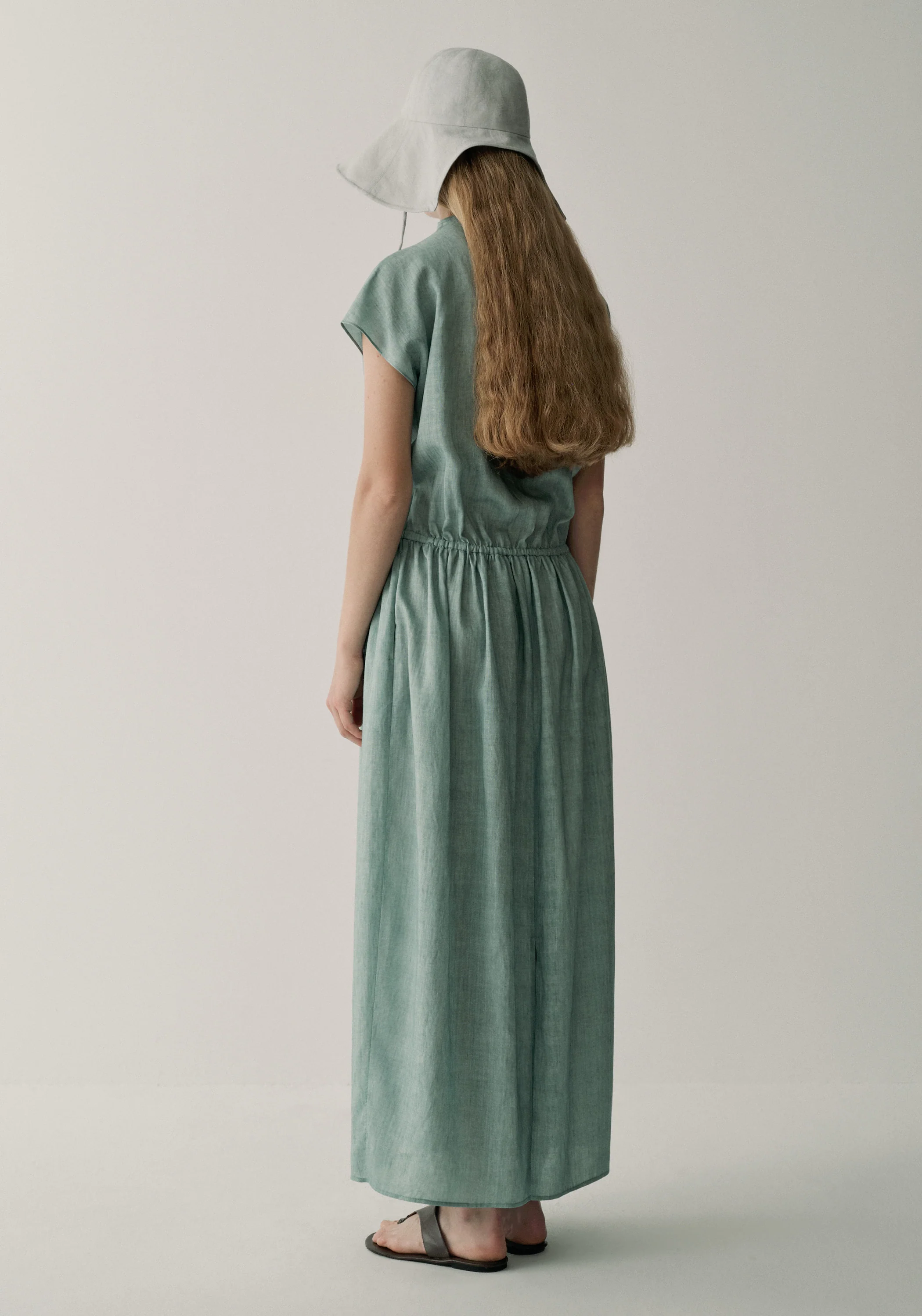 Cowl-neck Maxi Dress - Image 11