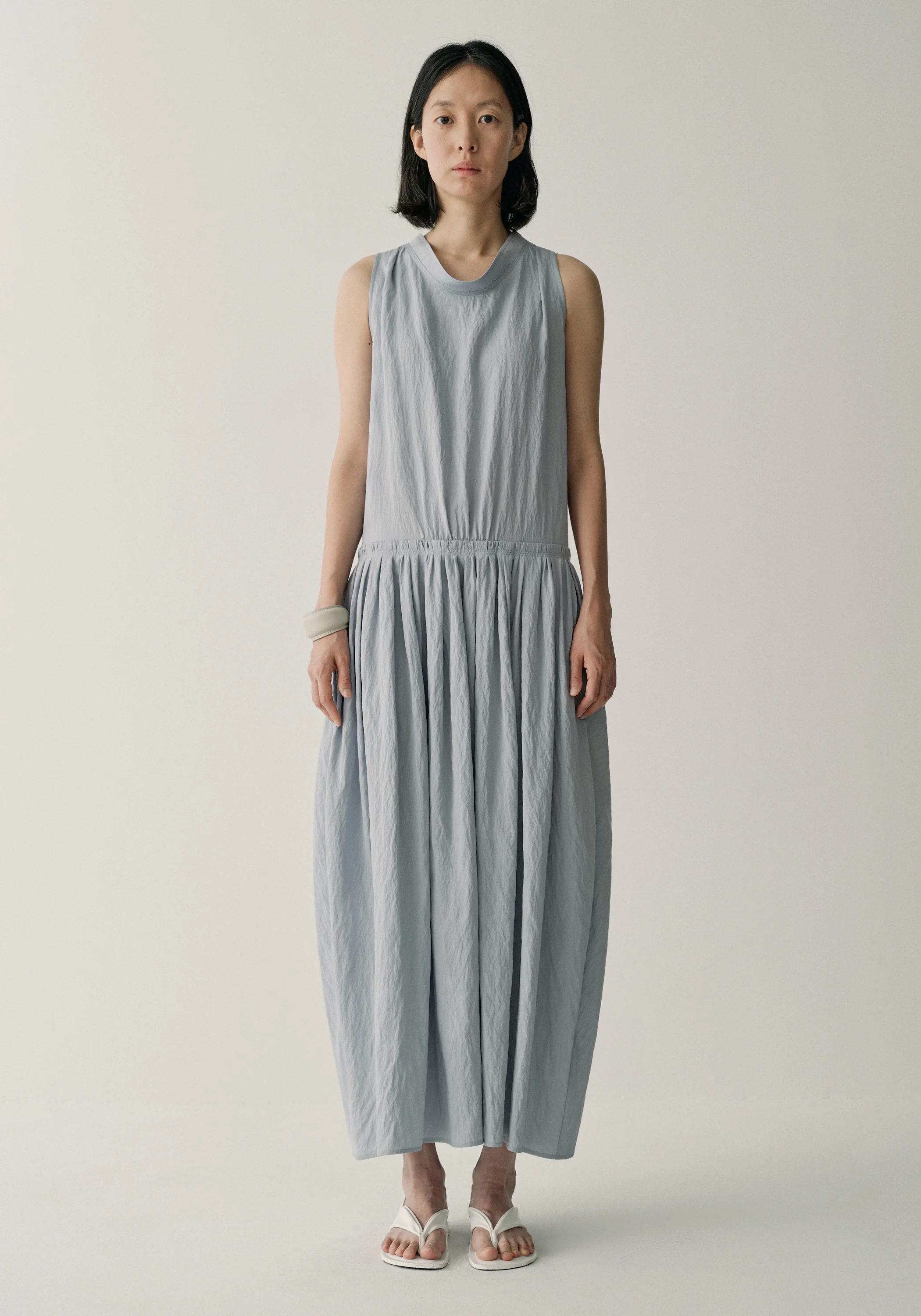 Crinkled Sleeveless Dress - Image 9