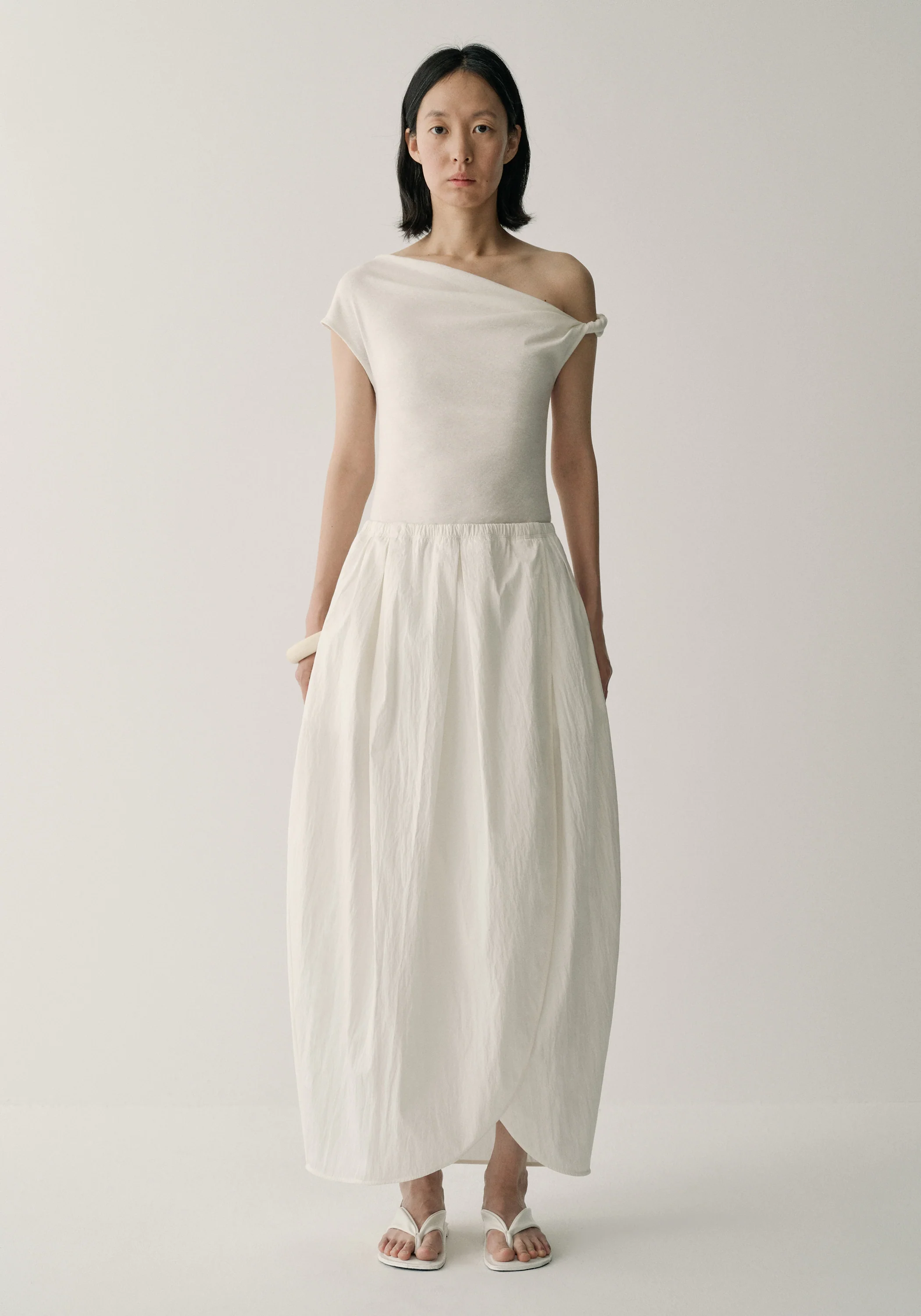 Mixed-knit Tulip Dress - Image 10