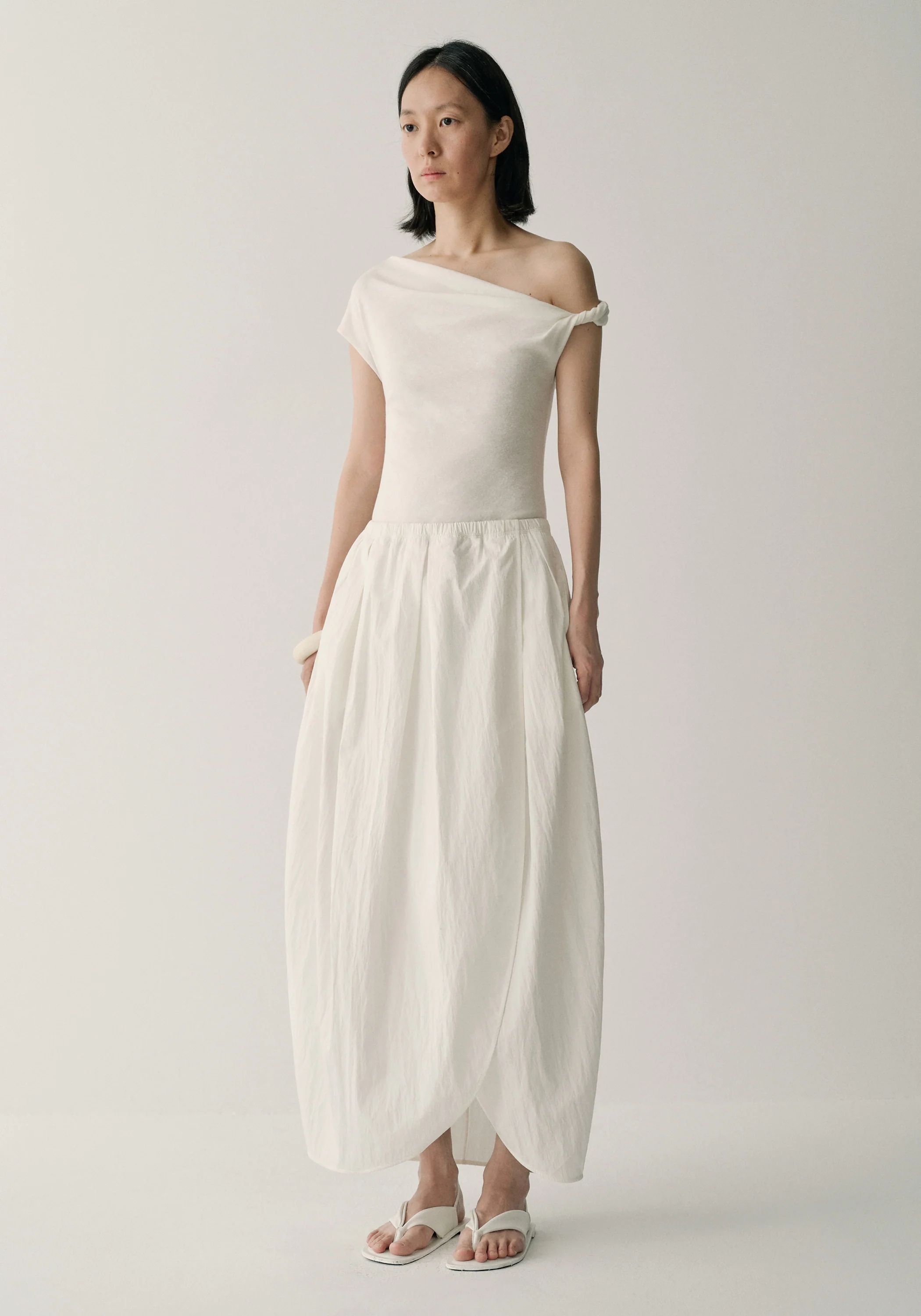 Mixed-knit Tulip Dress - Image 11