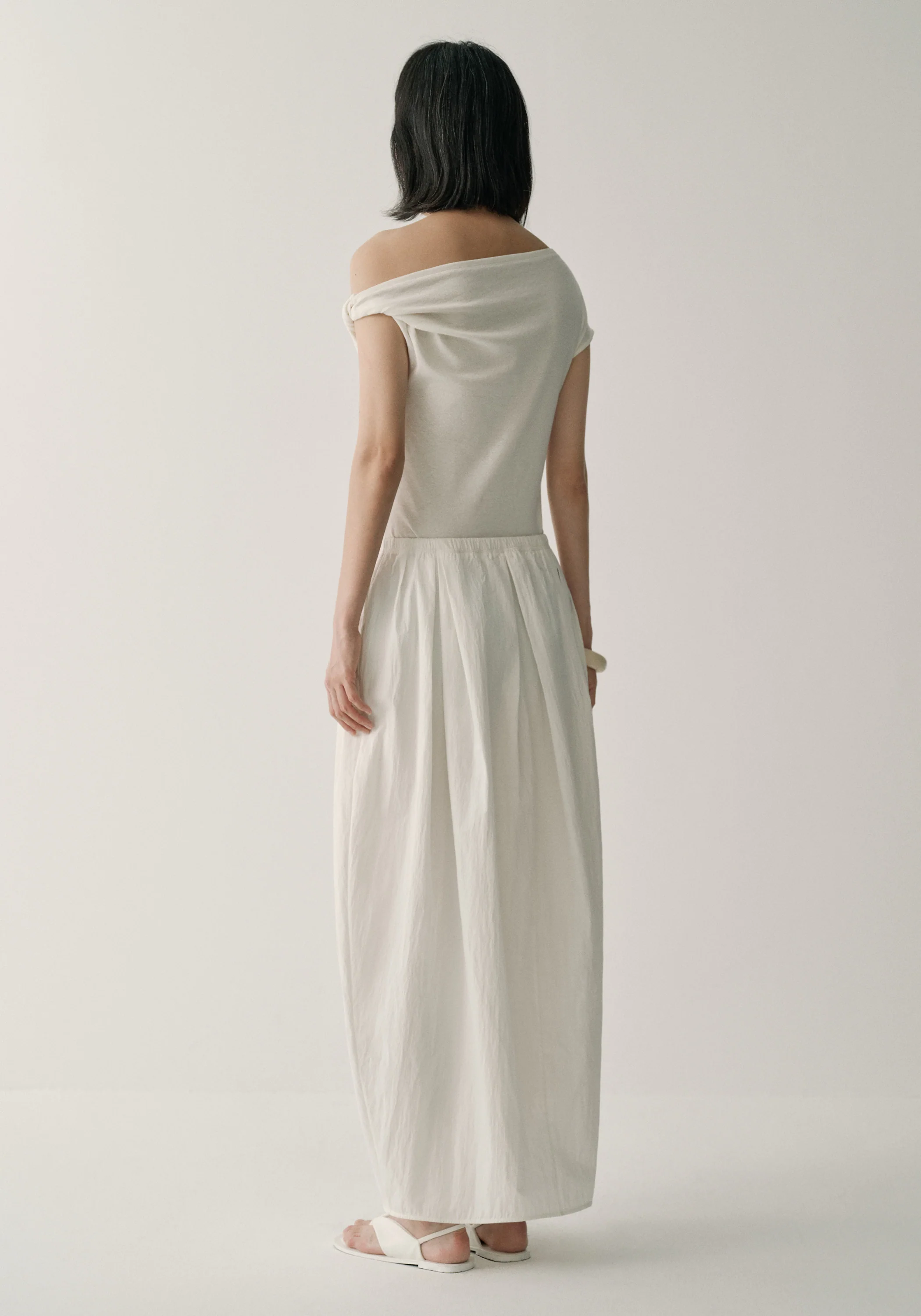 Mixed-knit Tulip Dress - Image 12